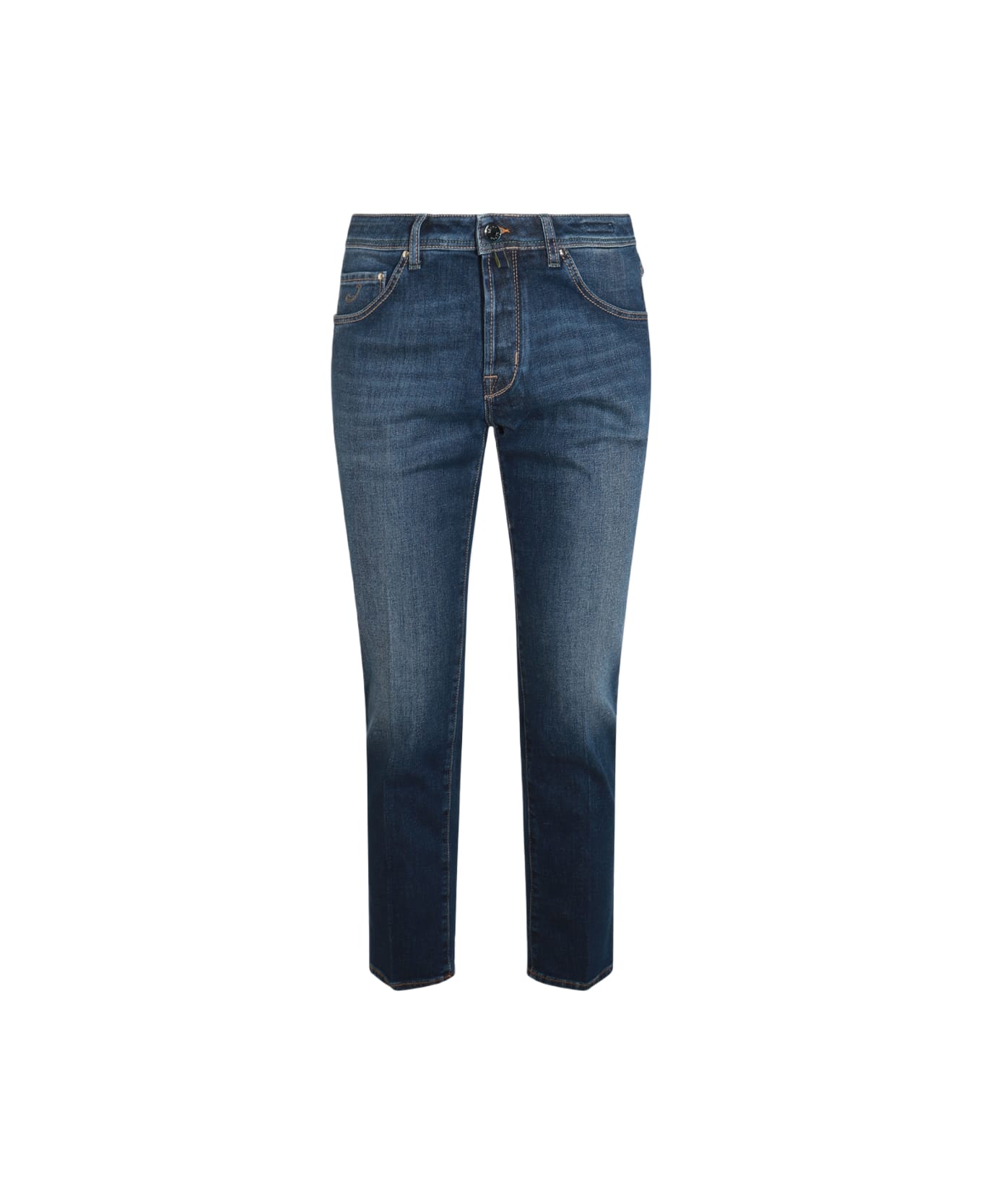 Jacob Cohen Blue Cotton Denim Jeans - Blue