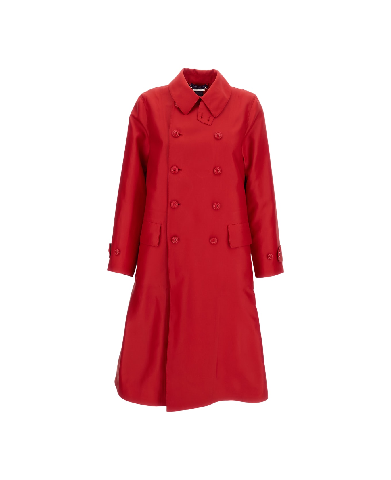 Ralph Lauren Raquel-unlined-coat - Red
