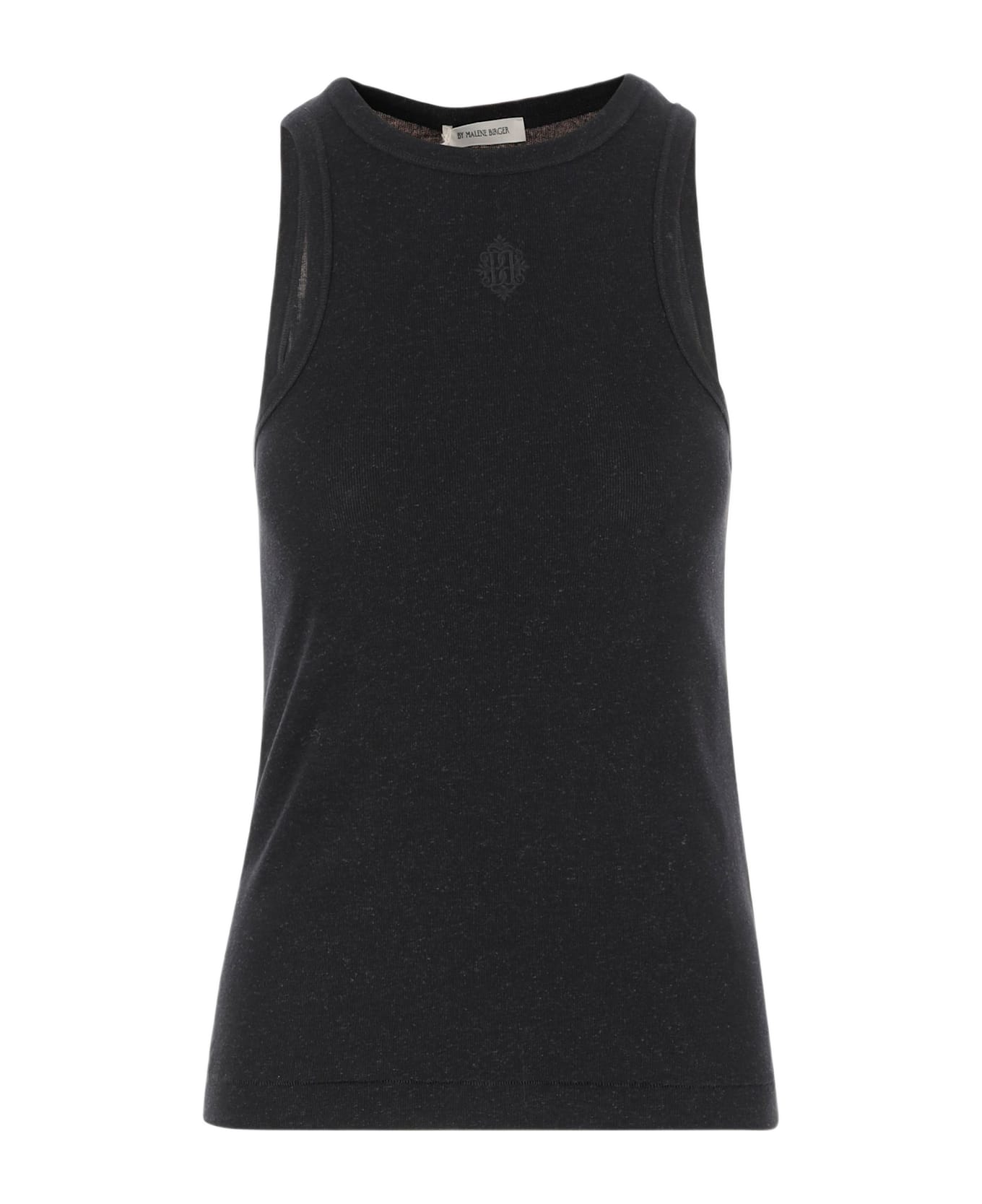 By Malene Birger Lise Tank Top In Lyocell Blend - Black