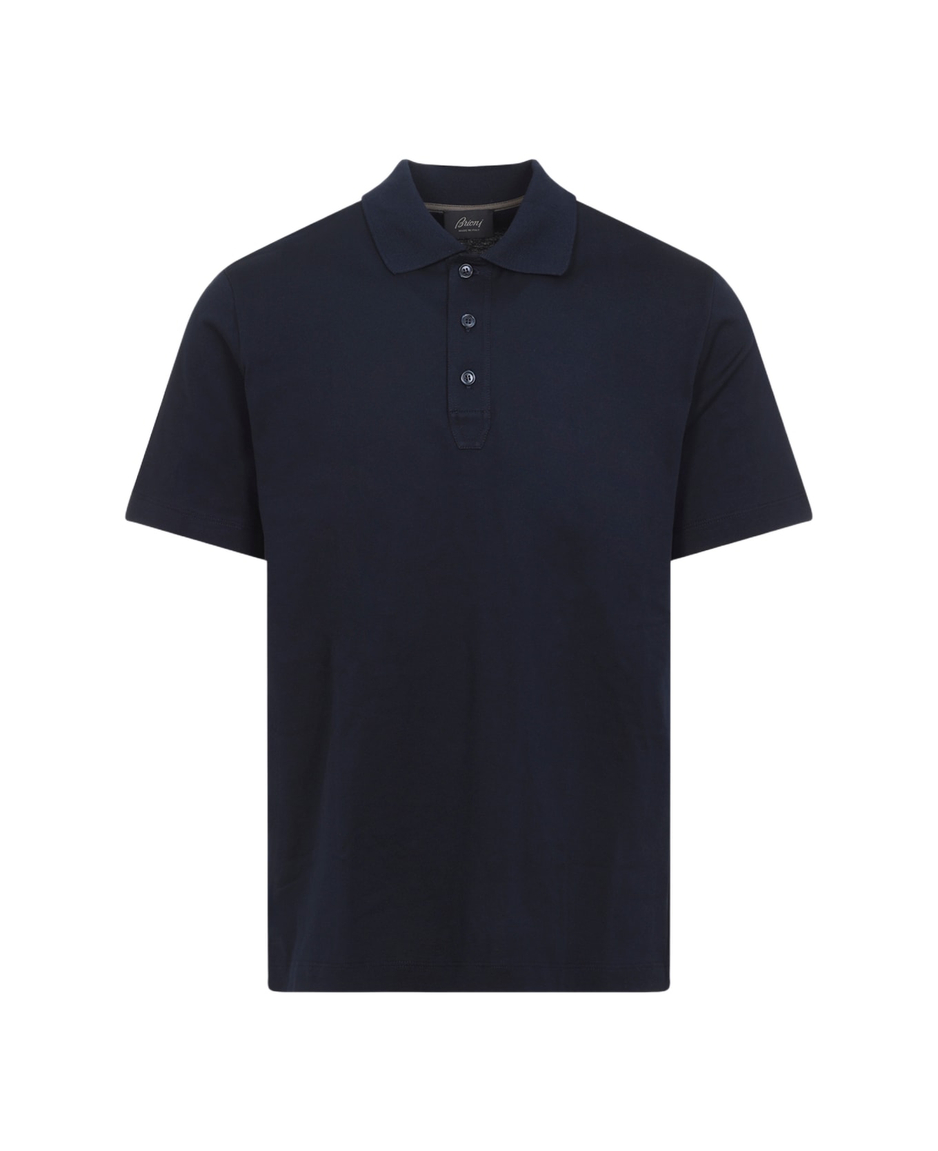 Brioni Cotton Polo - Navy