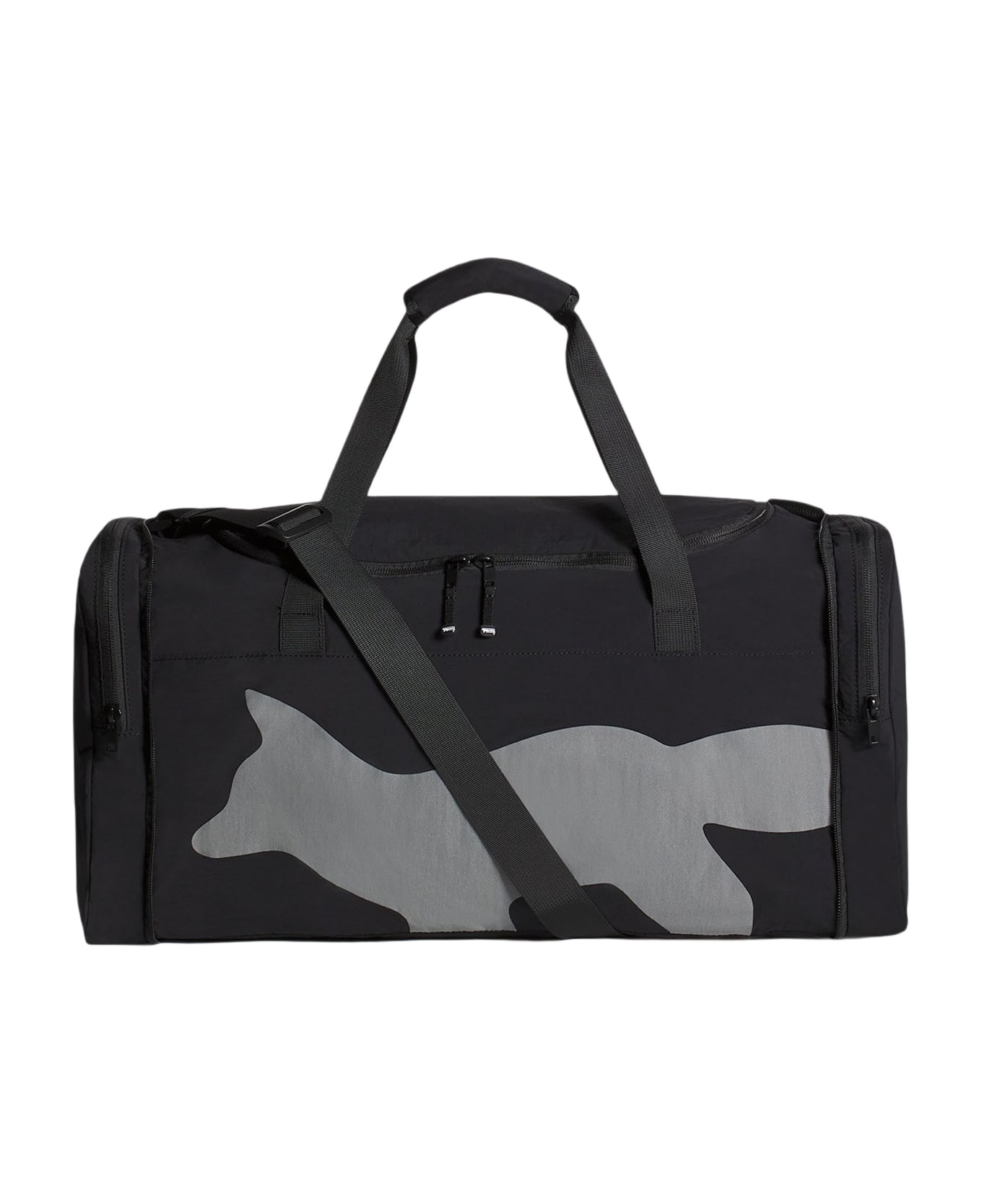 Maison Kitsuné Flash Fox Weekender Bag - Black