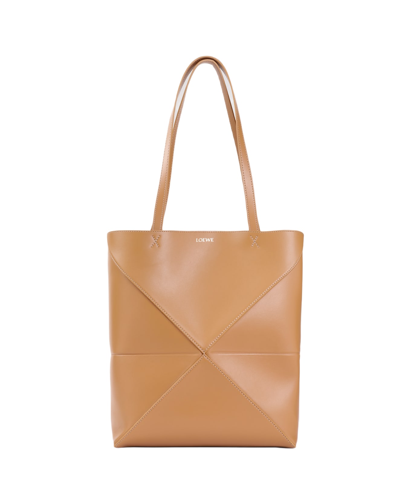 Loewe Puzzle Fold Medium Tote - Warm Desert