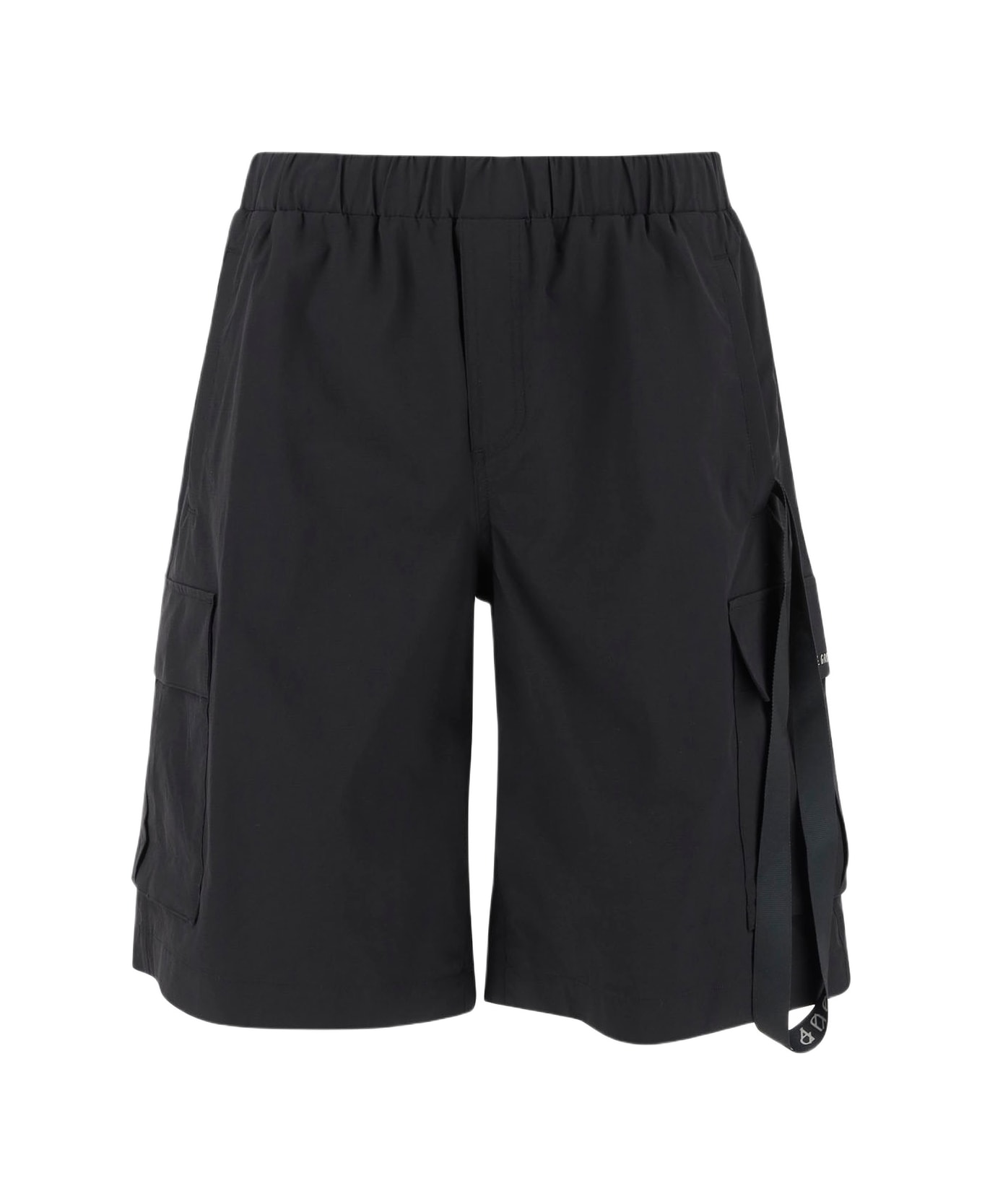 44 Label Group 44 Liz Stretch Nylon Short Pants - Nero