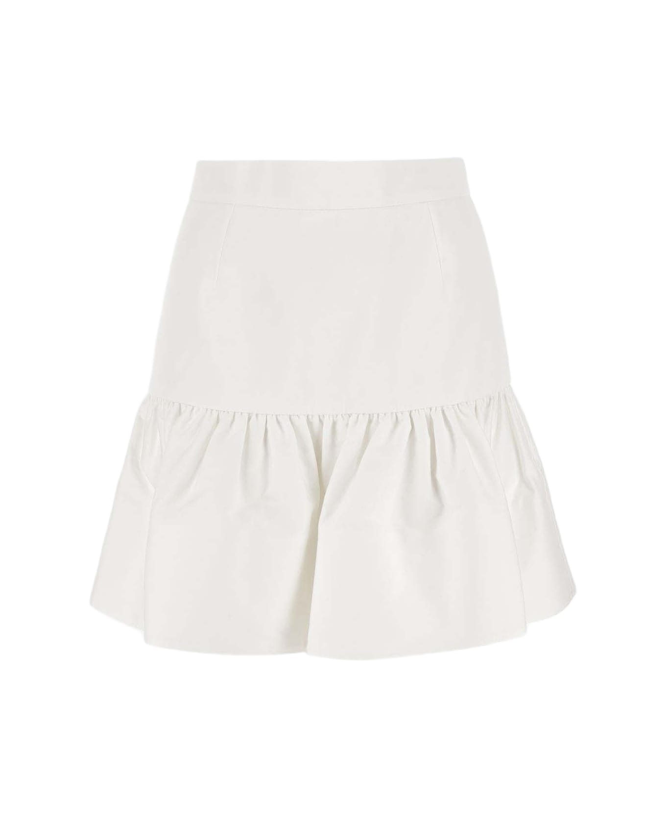 Patou Cotton Skirt - White