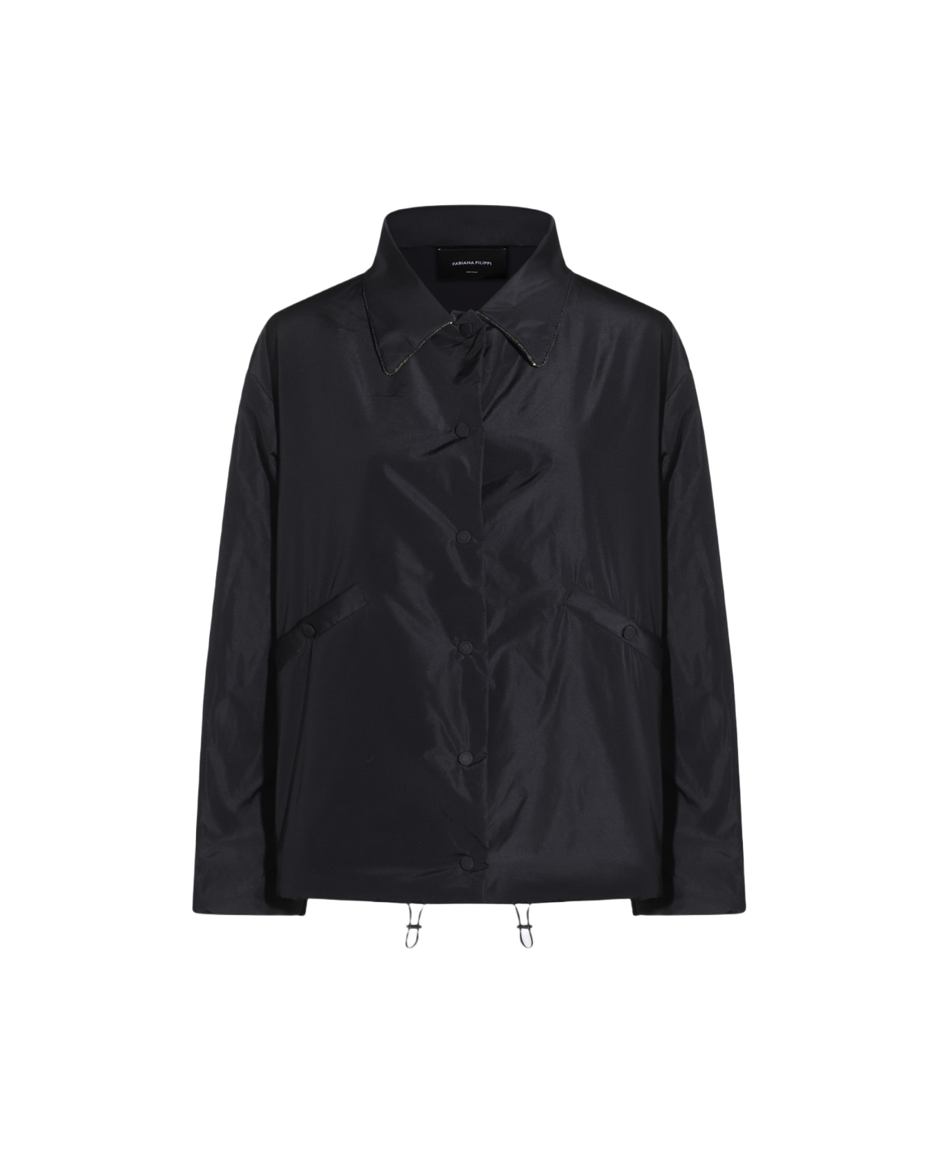 Fabiana Filippi Blue Casual Jacket - Blue