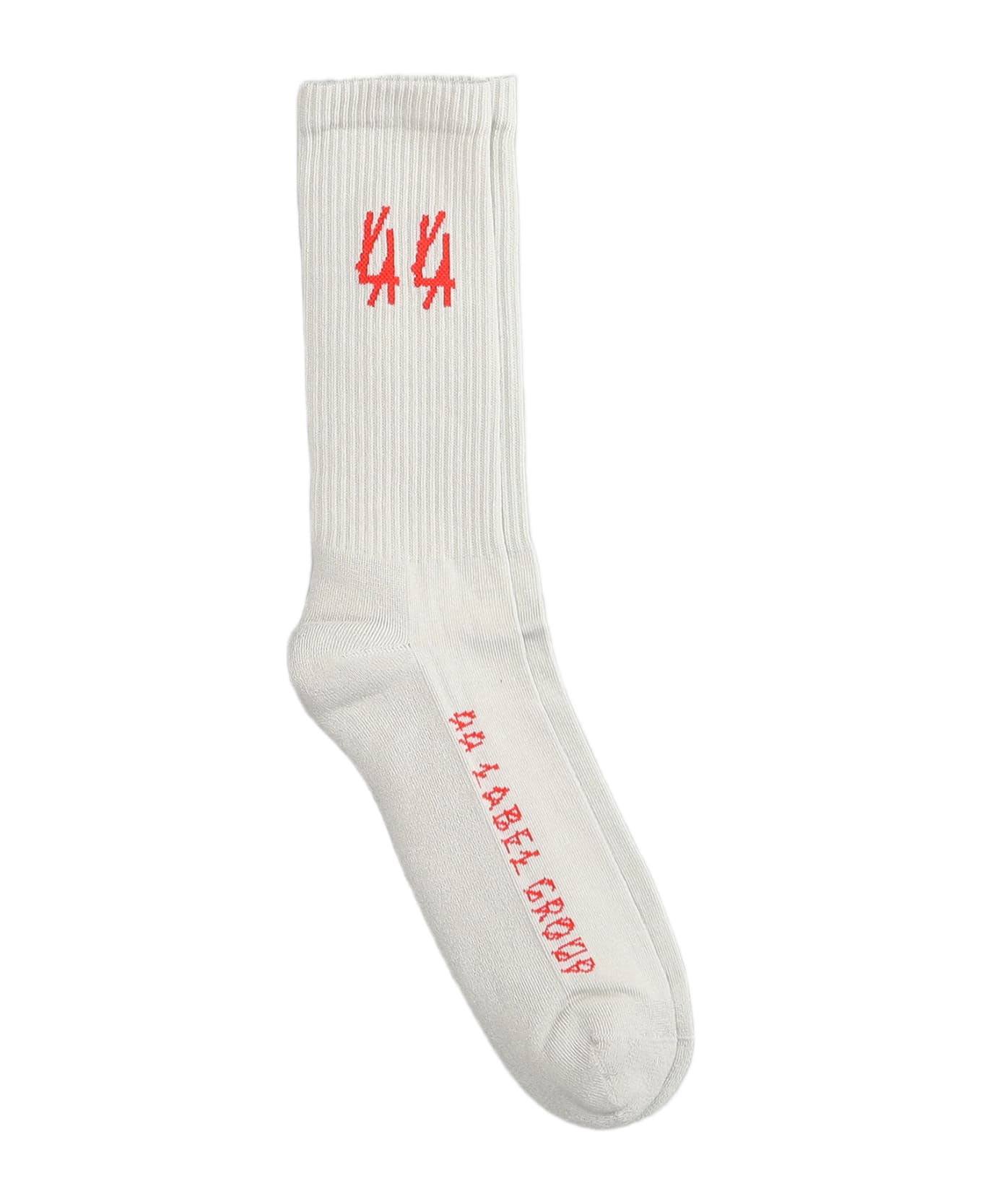 44 Label Group Socks In Grey Cotton - grey