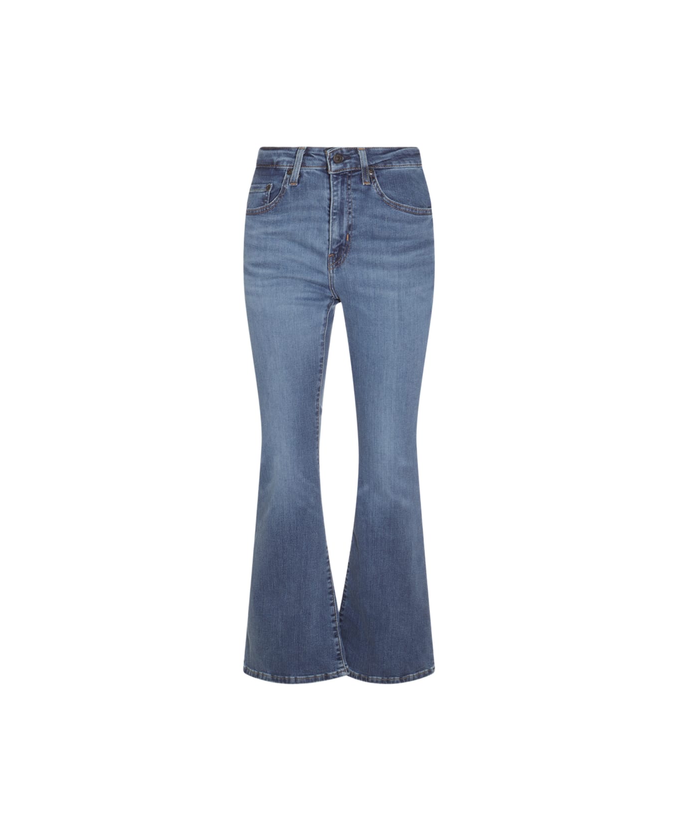 Levi
s Blue Cotton Denim Jeans - Med Indigo