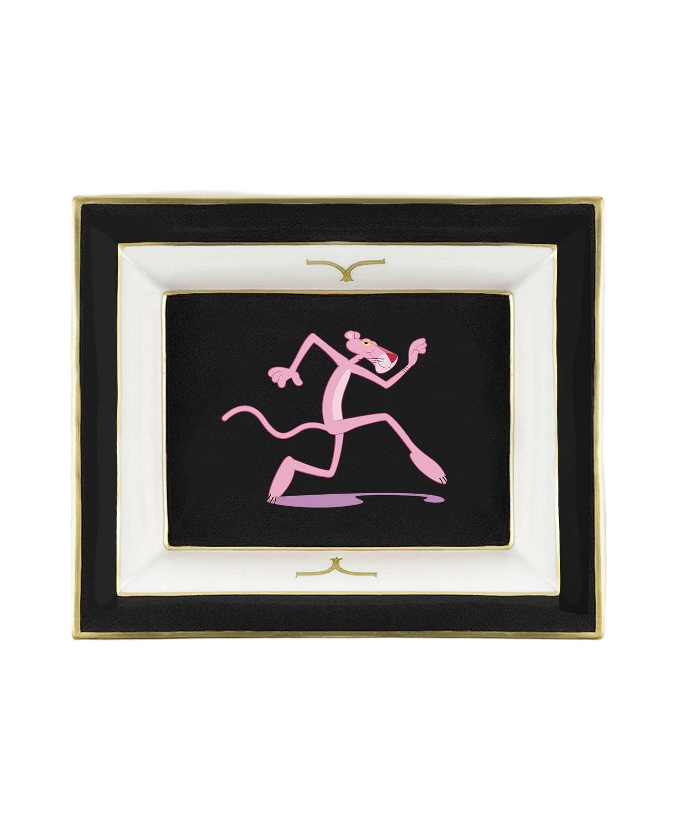 Larusmiani Pocket Emptier Pink Panther Run  - Black