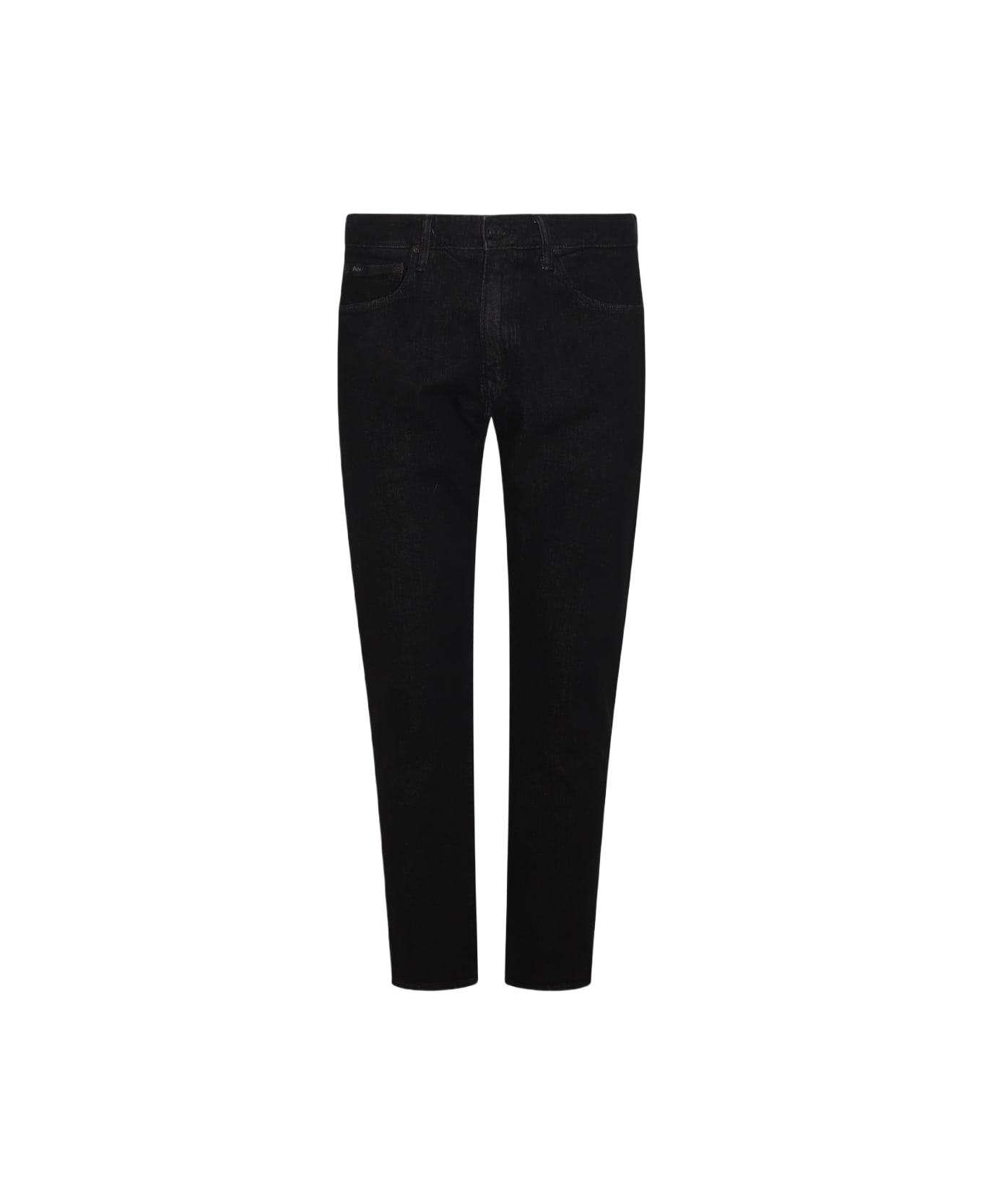 Polo Ralph Lauren Black Cotton Denim Jeans - HARRIS V2