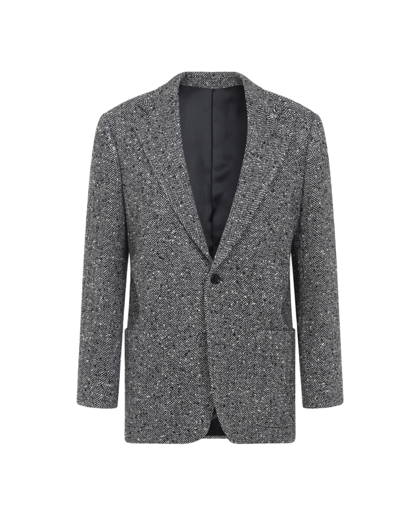 Celine Wool Jacket - Ir Ivore Noir