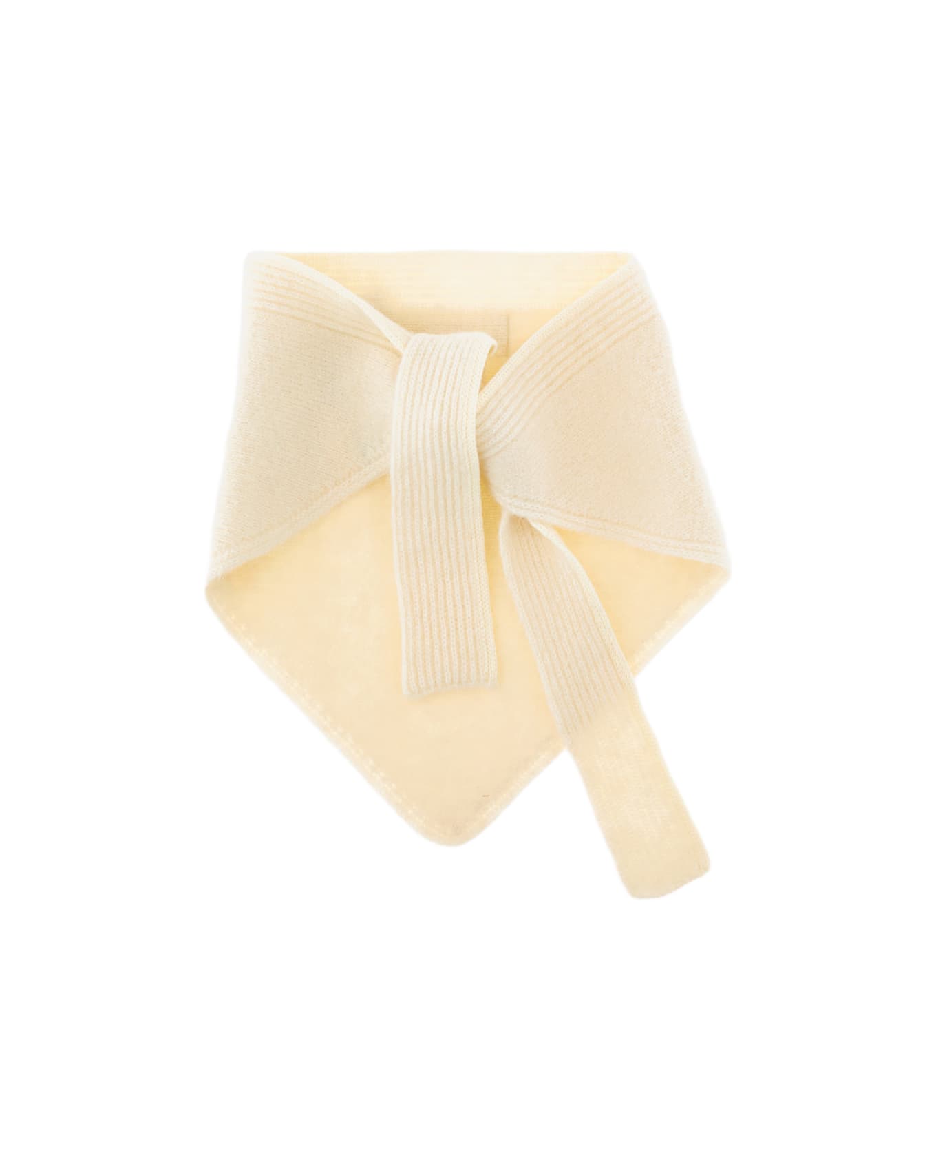 Jacquemus Le Chale Gros Grain - White