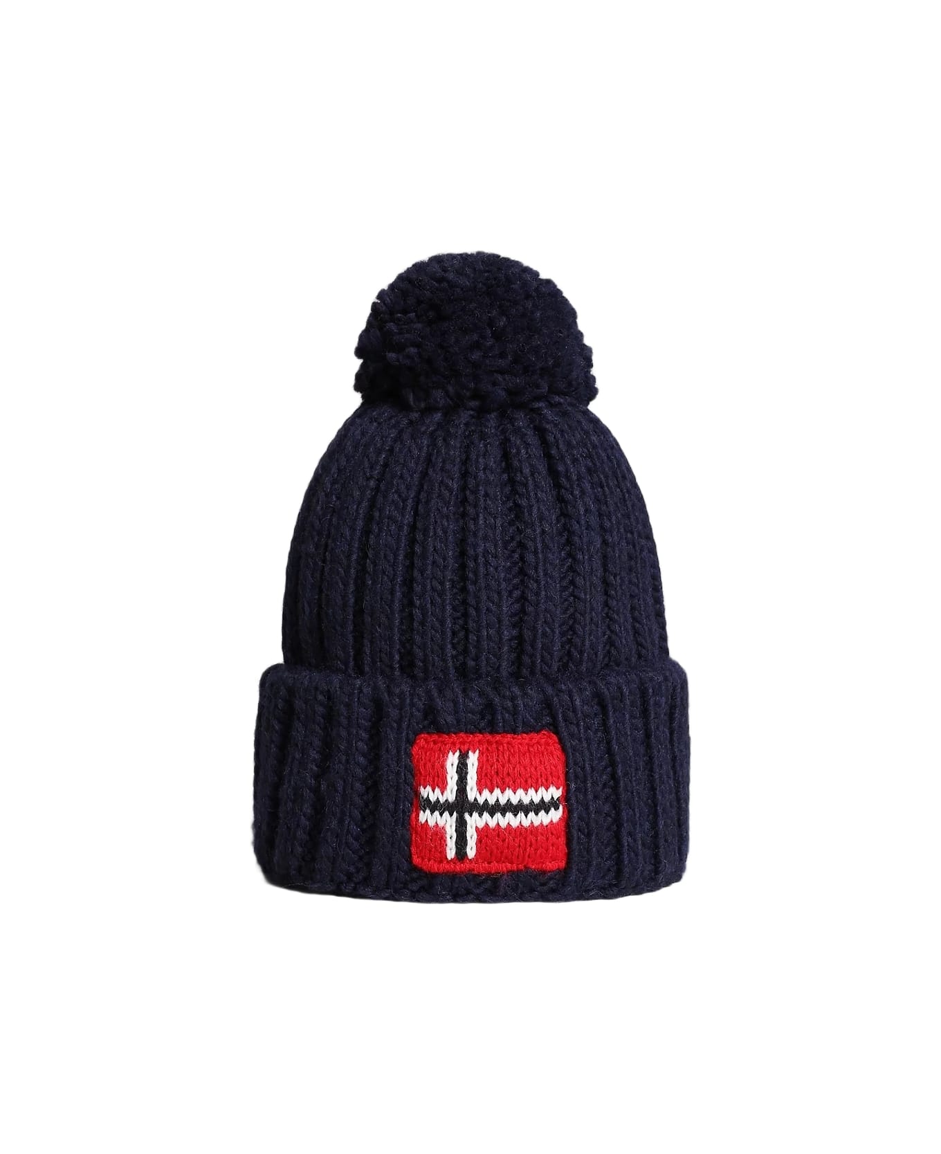 Napapijri Hat With Logo - Blue