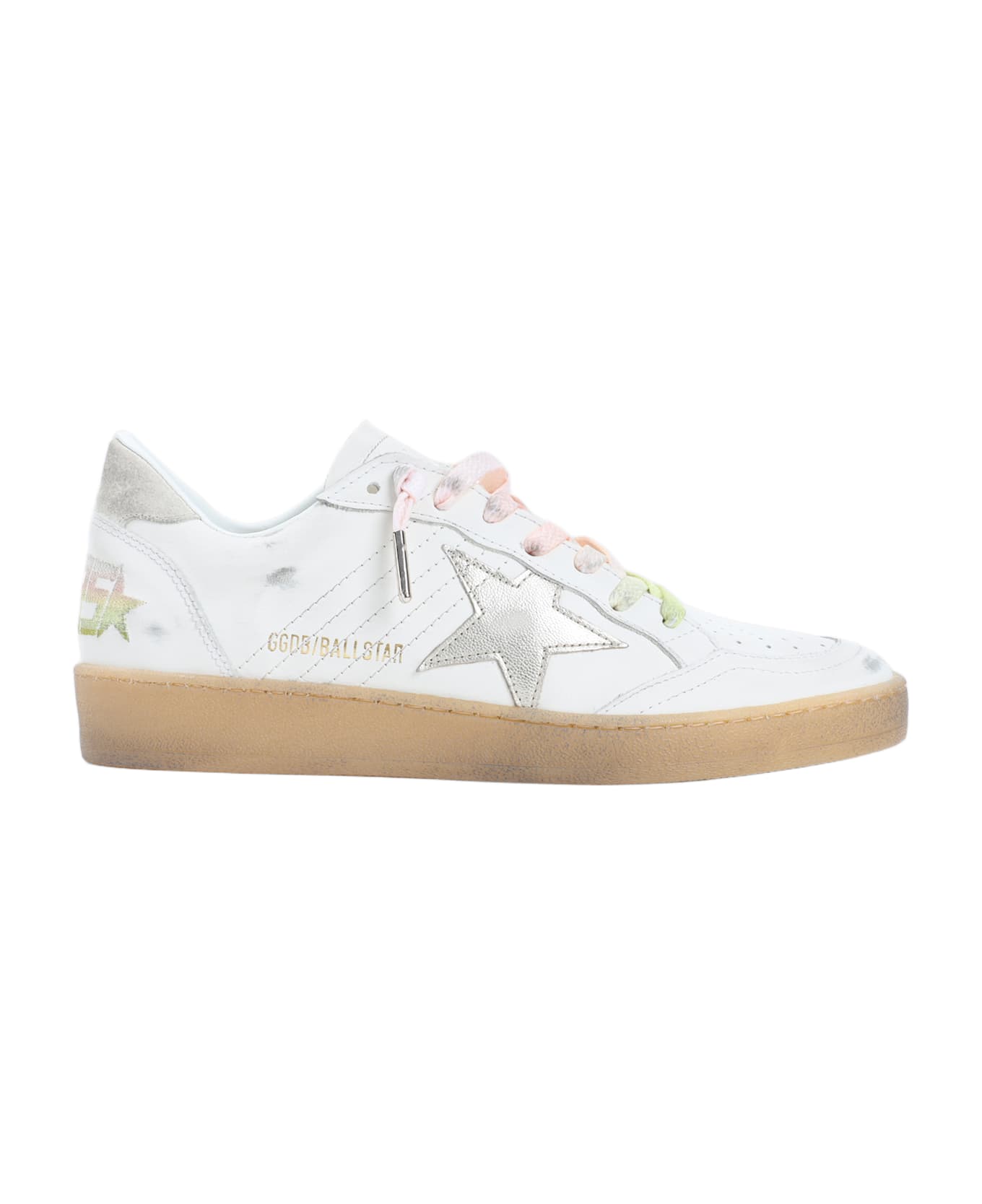 Golden Goose Ballstar Sneakers - White Platinum Beige