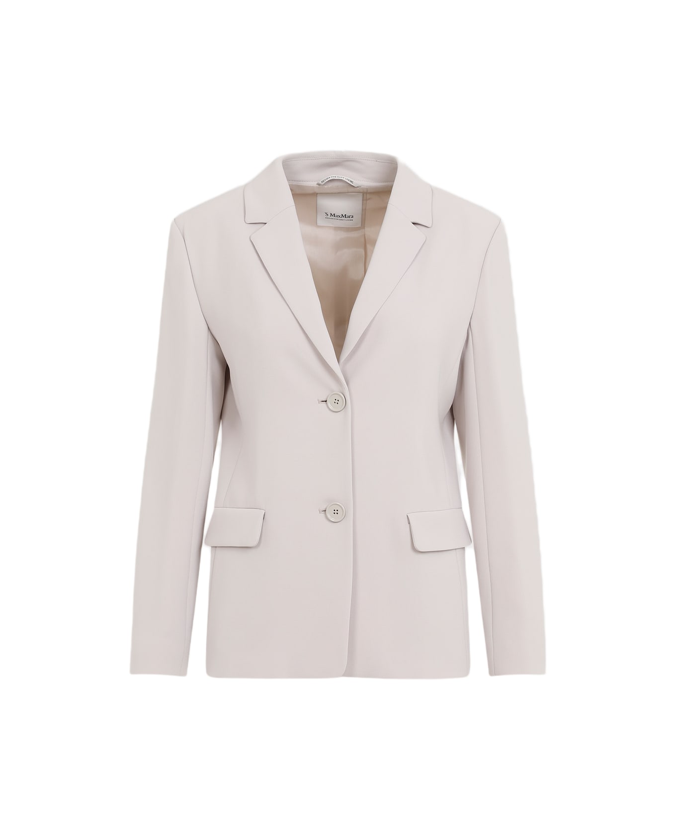 'S Max Mara Undici Cady Blazer - Perfect Ecru