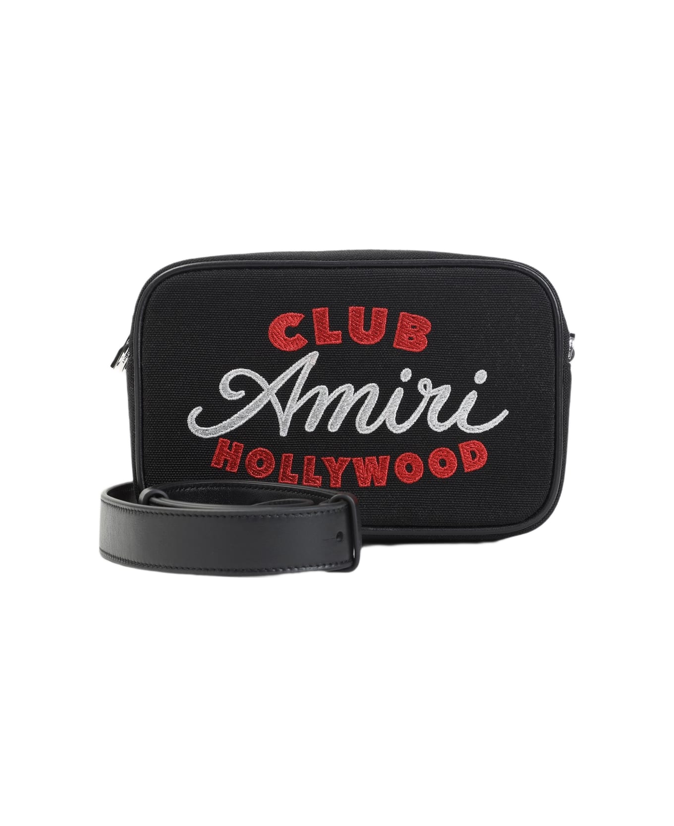 AMIRI Club Camera Case Handbag - Black