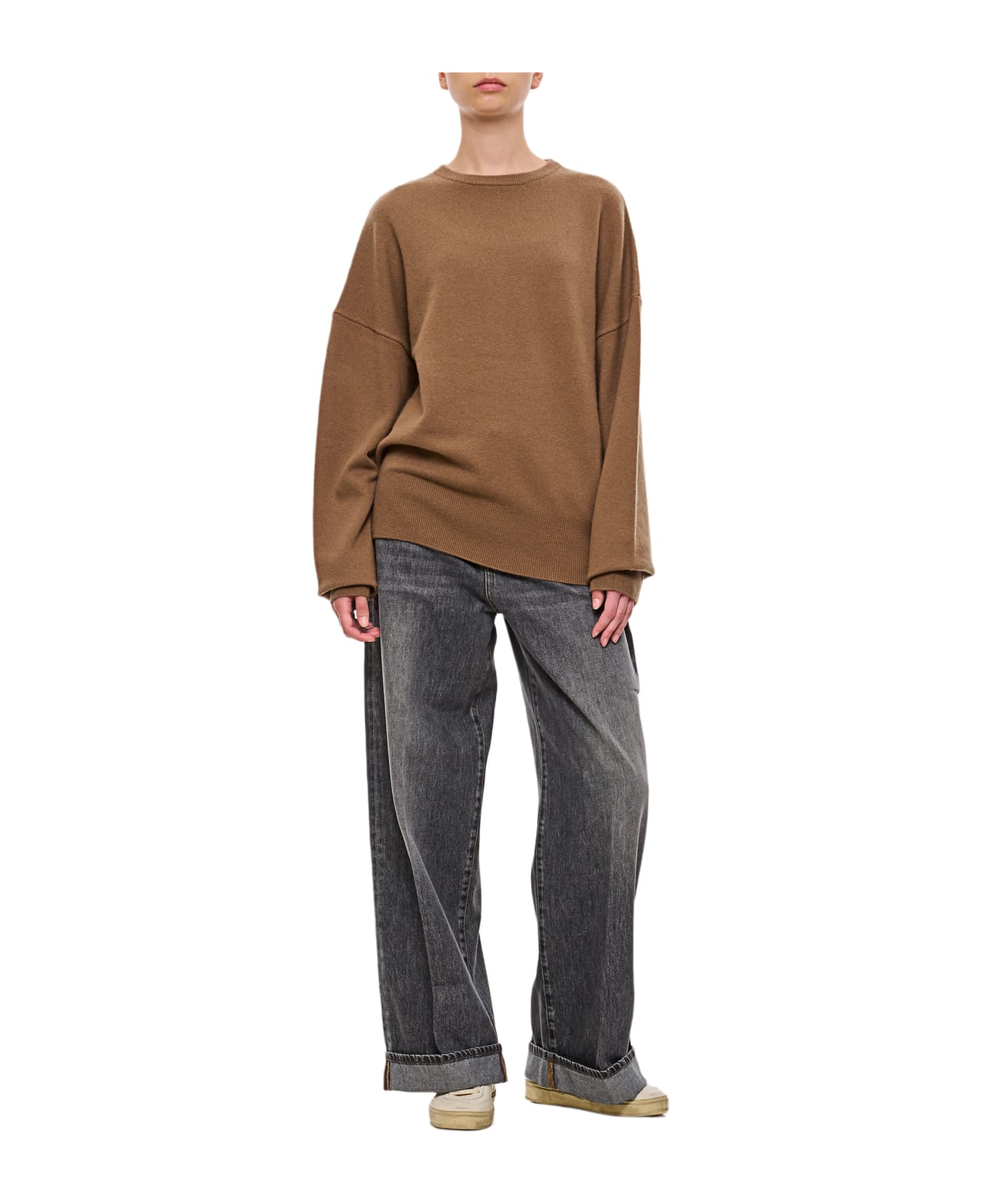 Extreme Cashmere Tes Cashmere Sweater - Brown