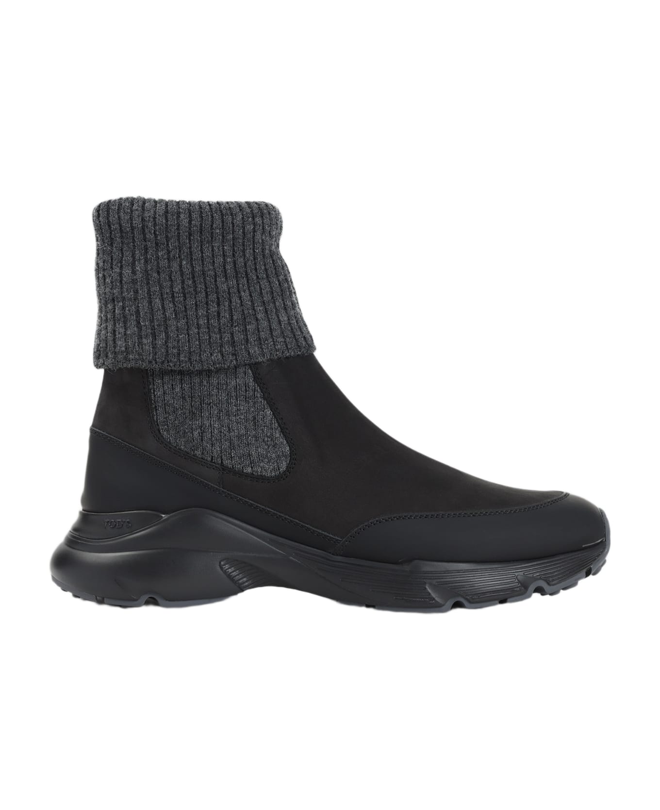 Tod
s Suede Leather Sneakers - Black スニーカー
