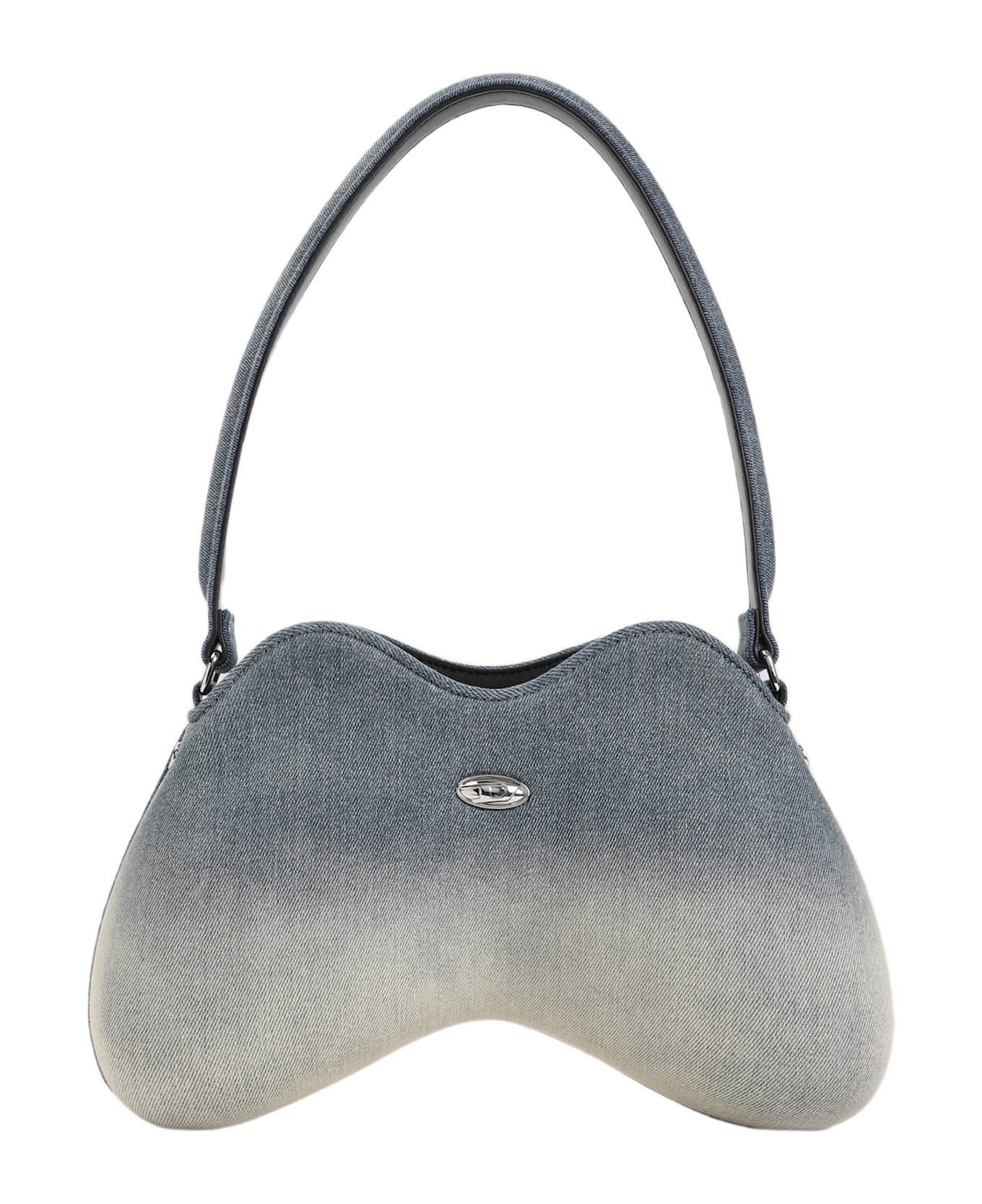 Diesel Double D Shoulder Shoulder Bag - Denim