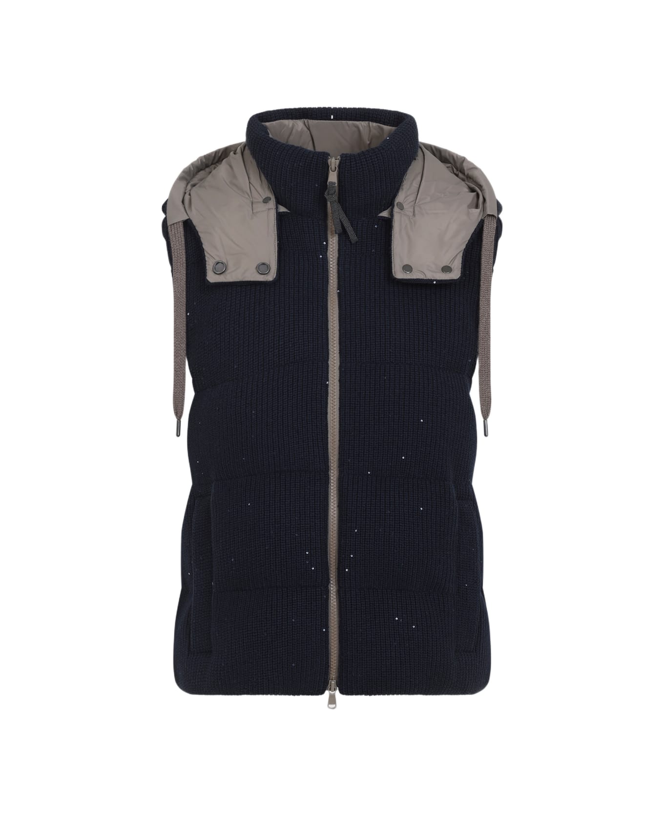 Brunello Cucinelli Cotton Gilet - Abisso