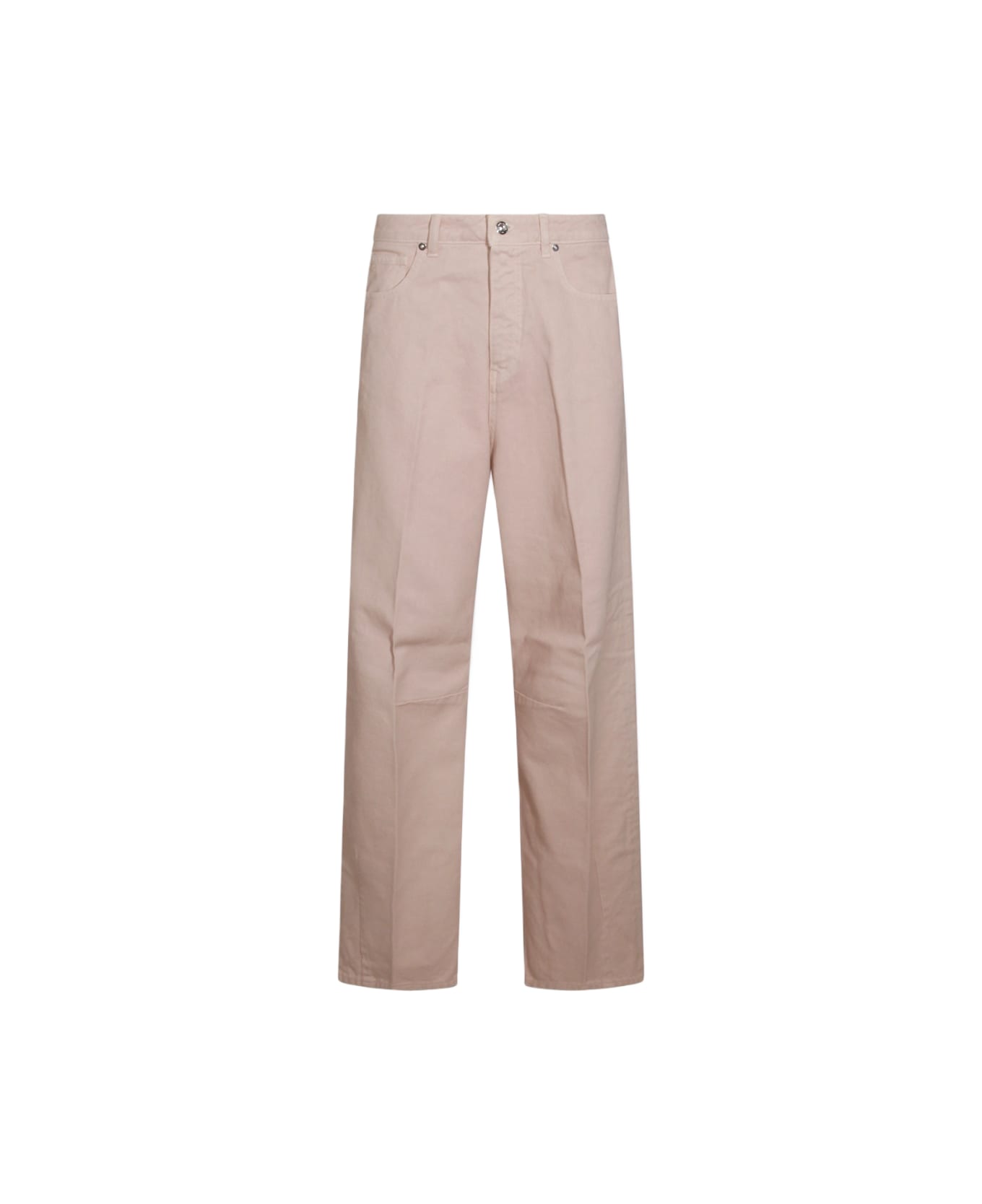 Nine in the Morning Beige Cotton Jeans - Calce