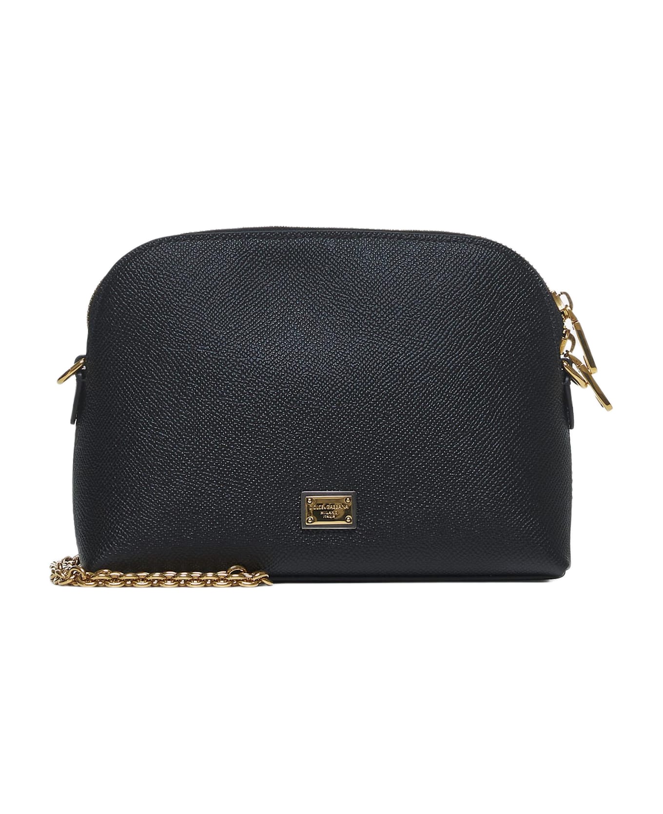 Dolce & Gabbana Black Mini Bag With Shoulder Strap | italist