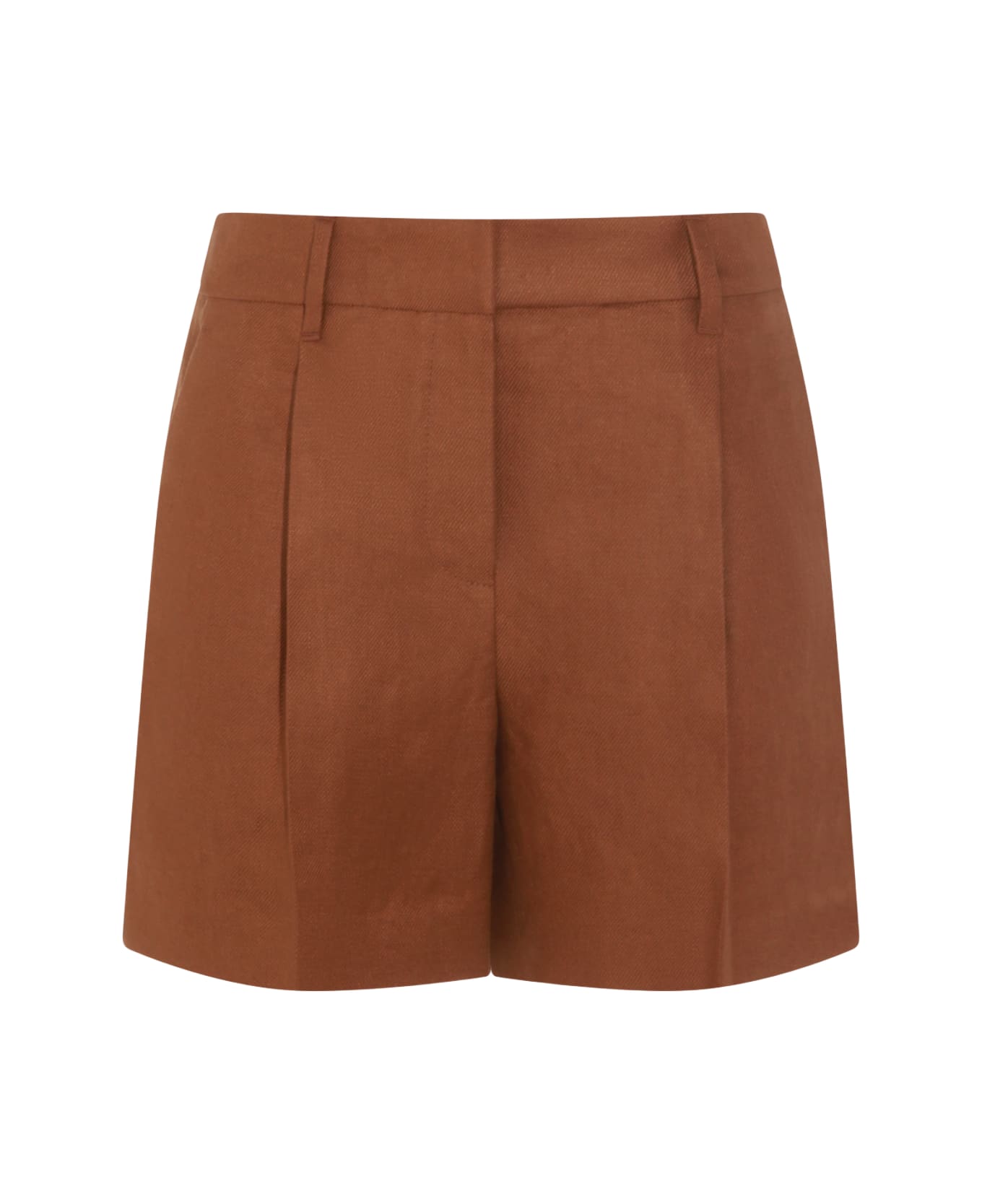 Brunello Cucinelli Mou Linen Bermuda Shorts - MOU ショートパンツ