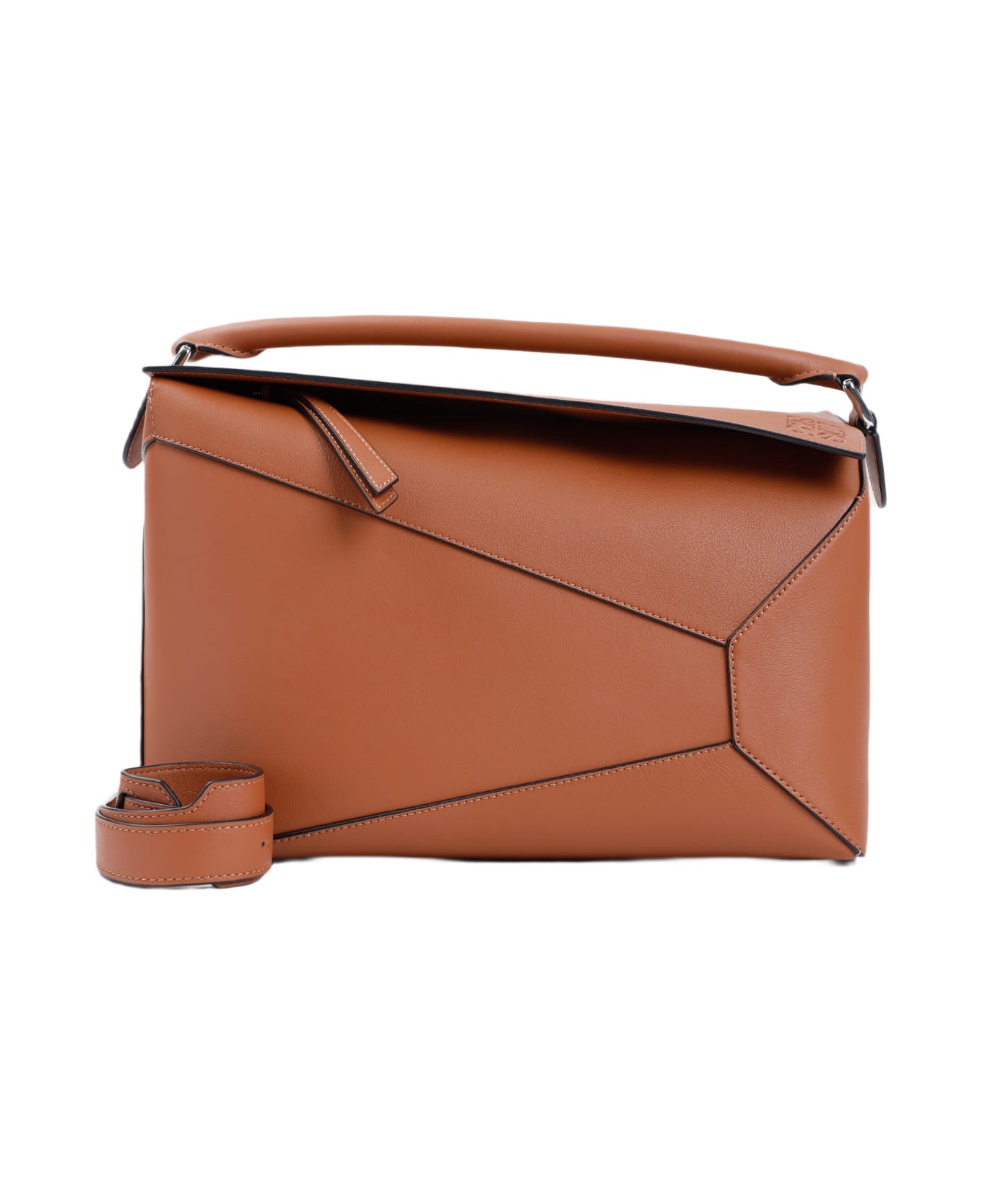 Loewe Puzzle Edge New Large Shoulder Bag - Tan