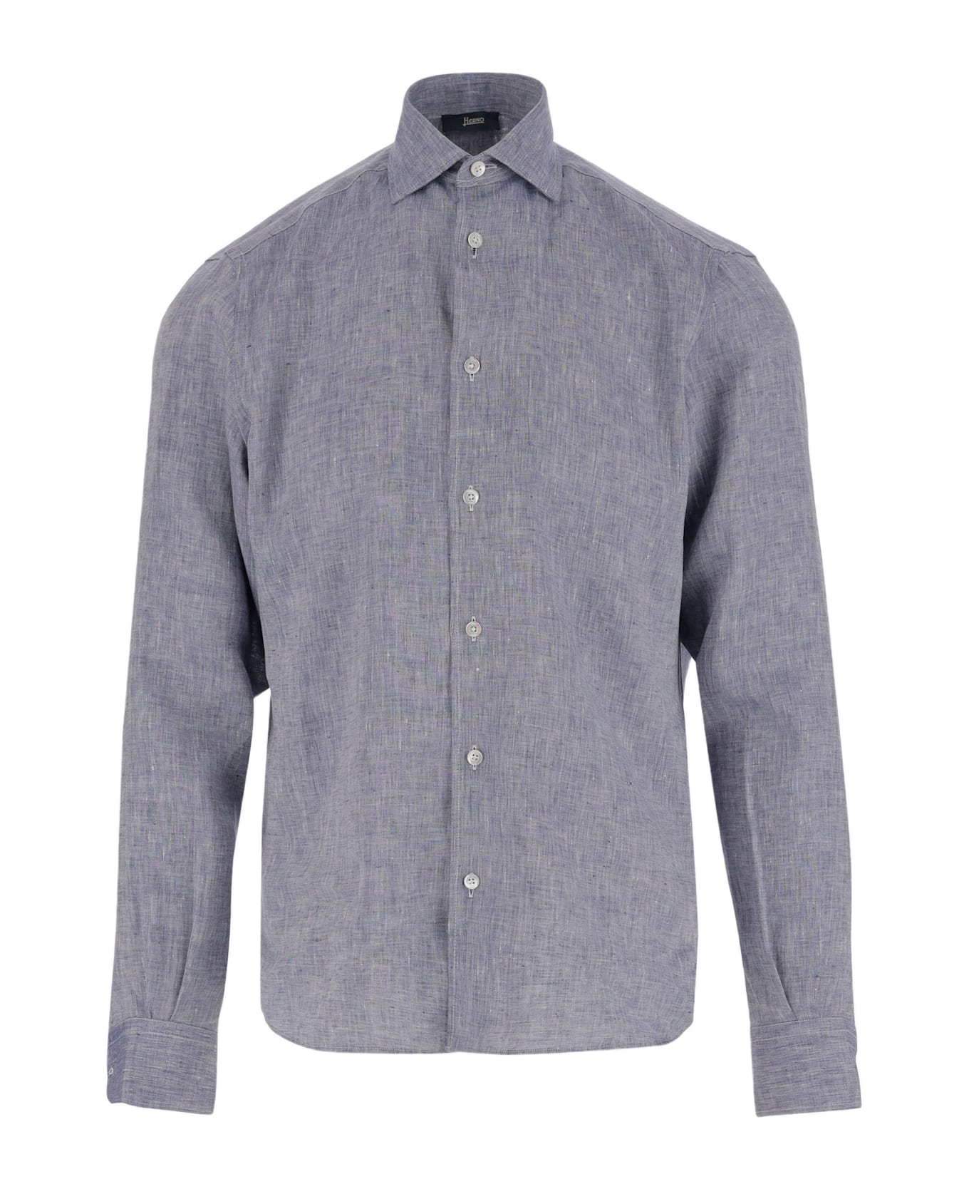 Herno Linen Shirt - Grey