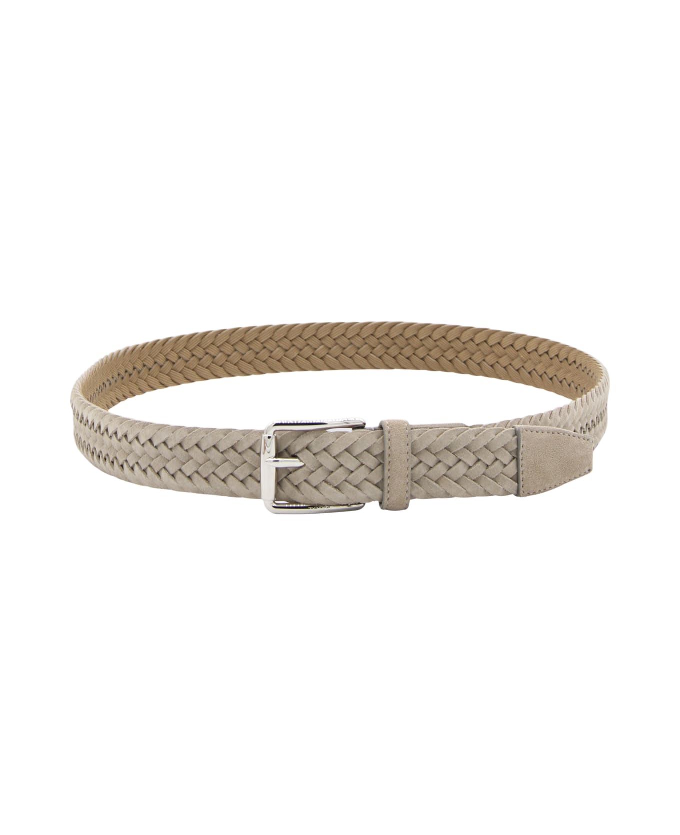 Tod's Beige Suede Belt - SASSO