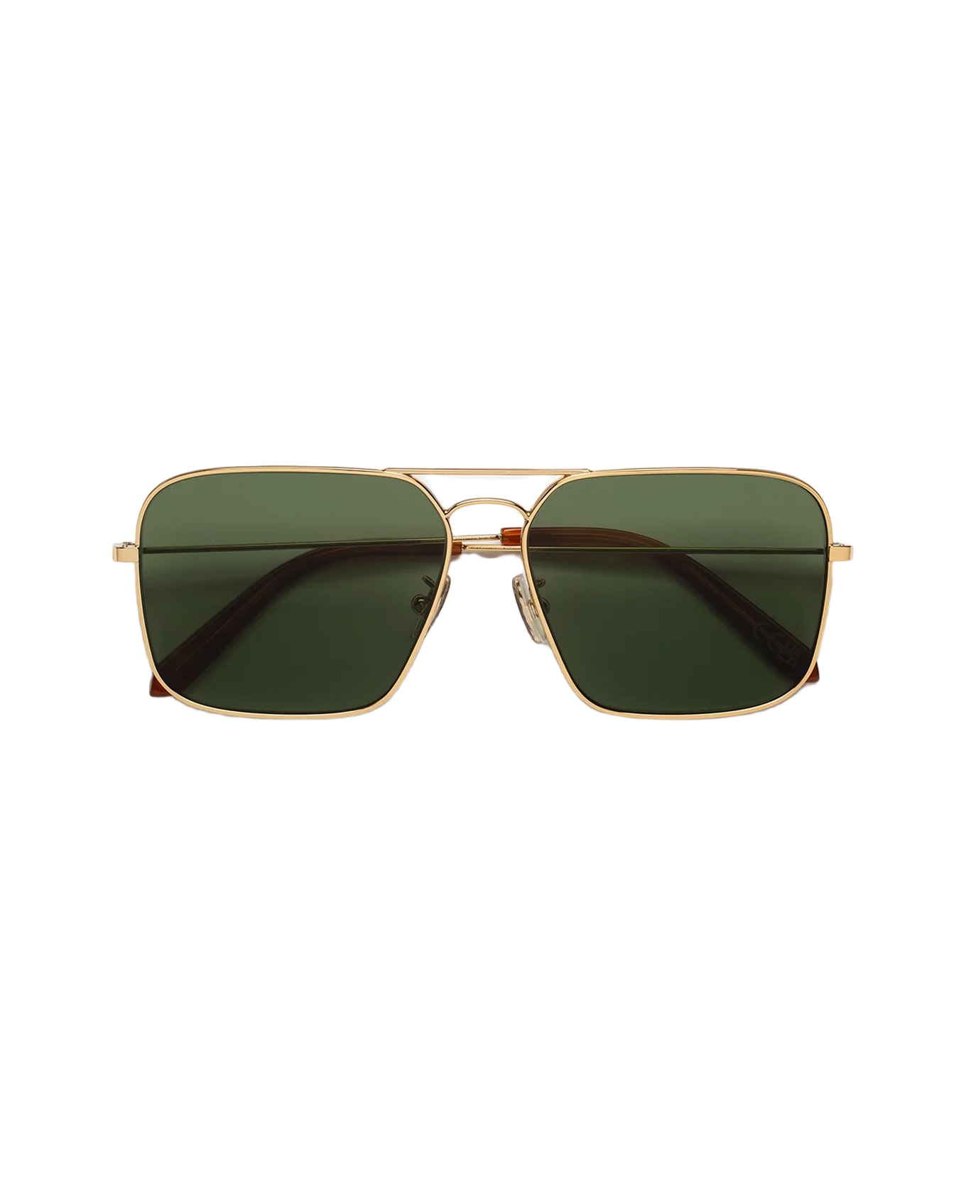 RETROSUPERFUTURE Iggy 2.0 Green Green Gold Sunglasses - Oro