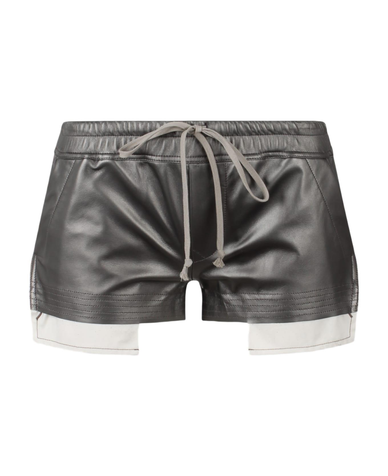 Rick Owens Fog Boxers Shorts - Metallic
