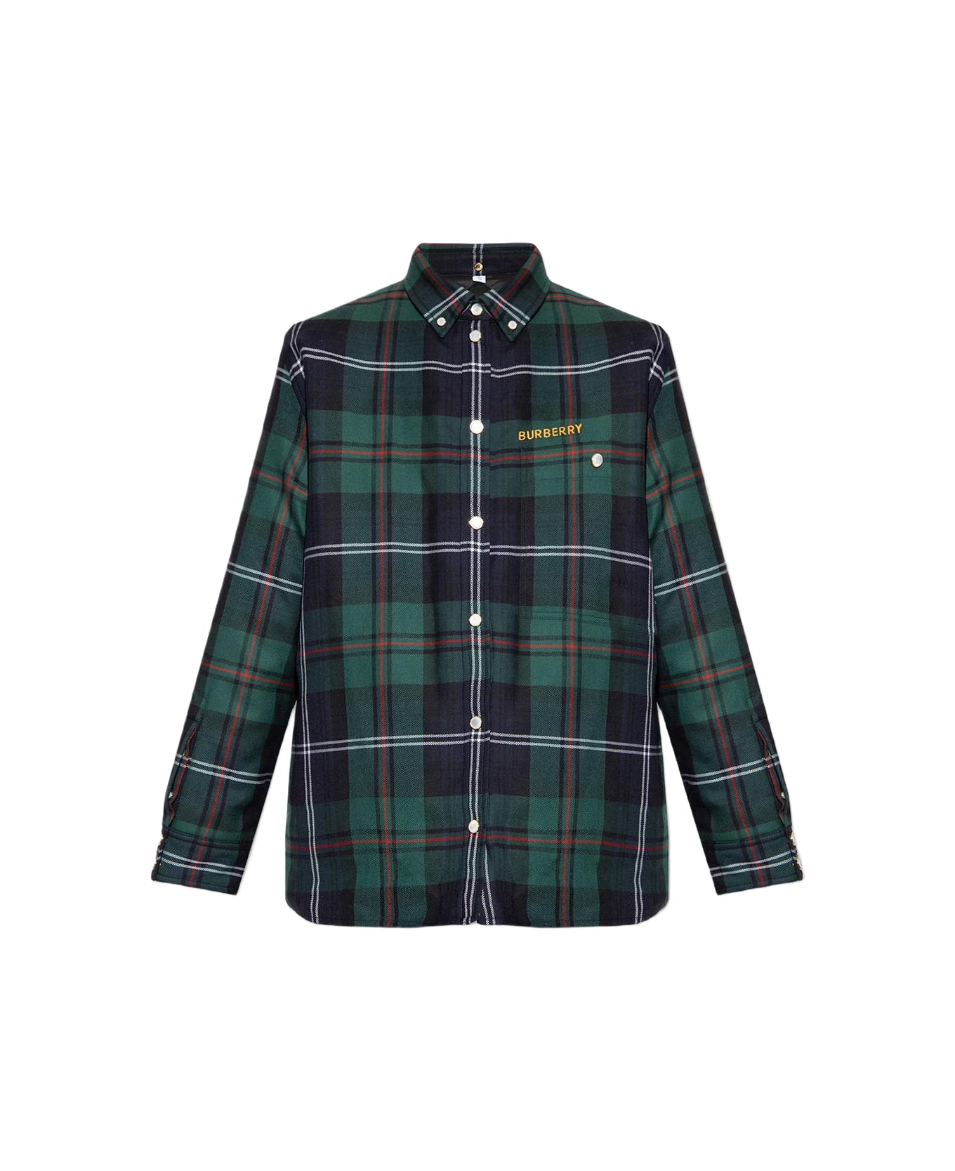 Burberry Oversize Two-piece Jacket - Green シャツ