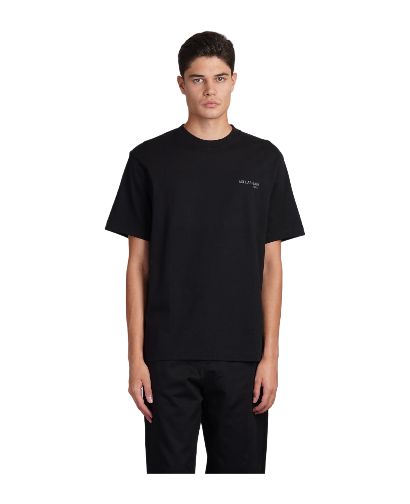 Axel Arigato Chest Logo Regular T-shirt - black