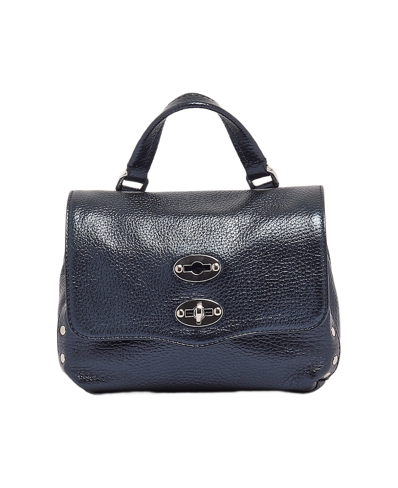 Zanellato Postina Daily Metal Baby Clutch - NAVY METAL