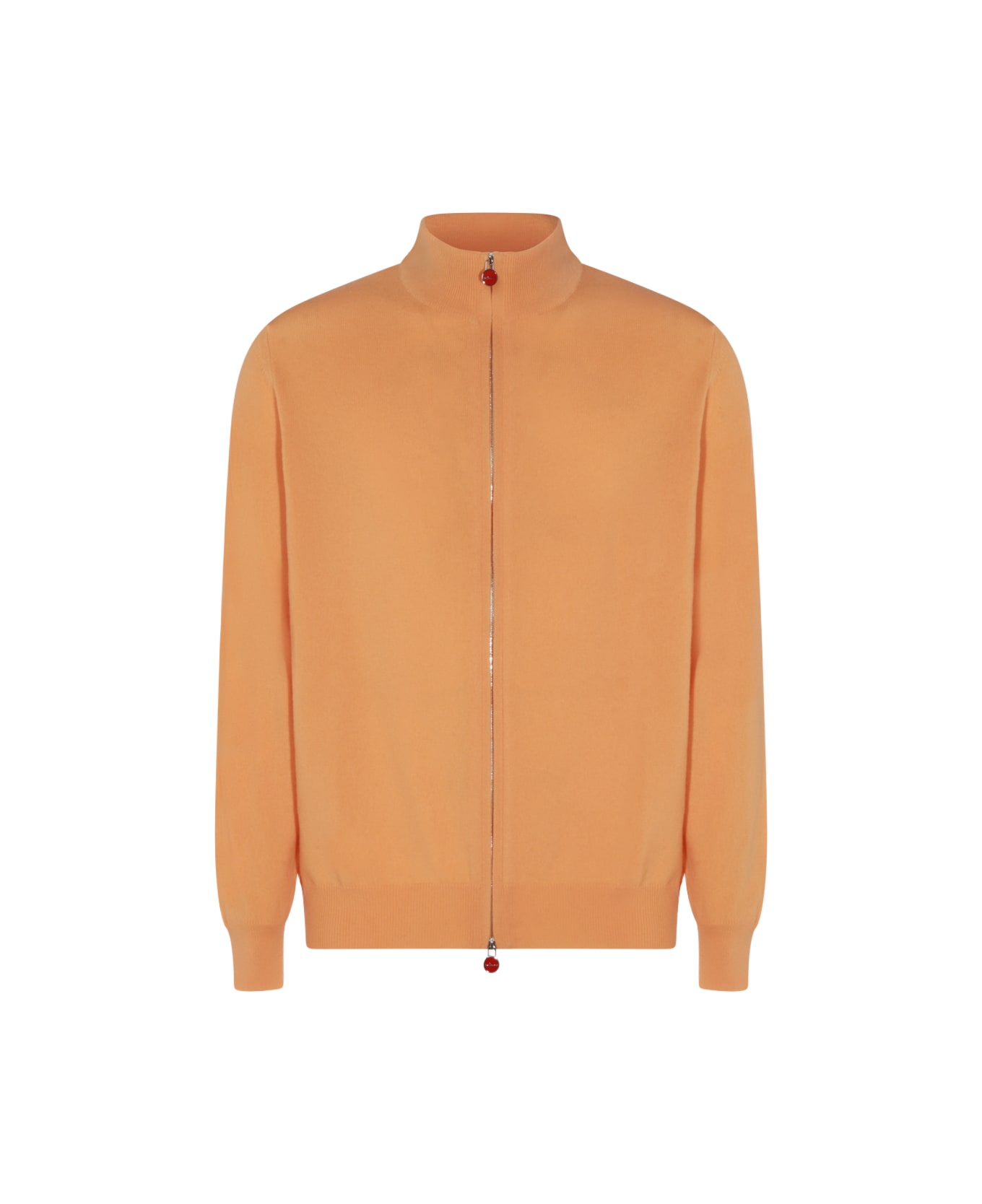 Kiton Light Orange Cashmere Knitwear - Arancio MELONE