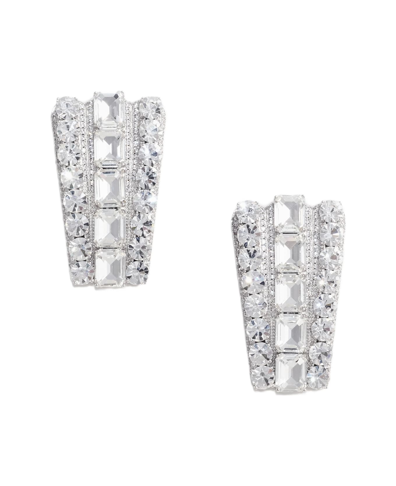 self-portrait Multi Crystal Earrings | italist