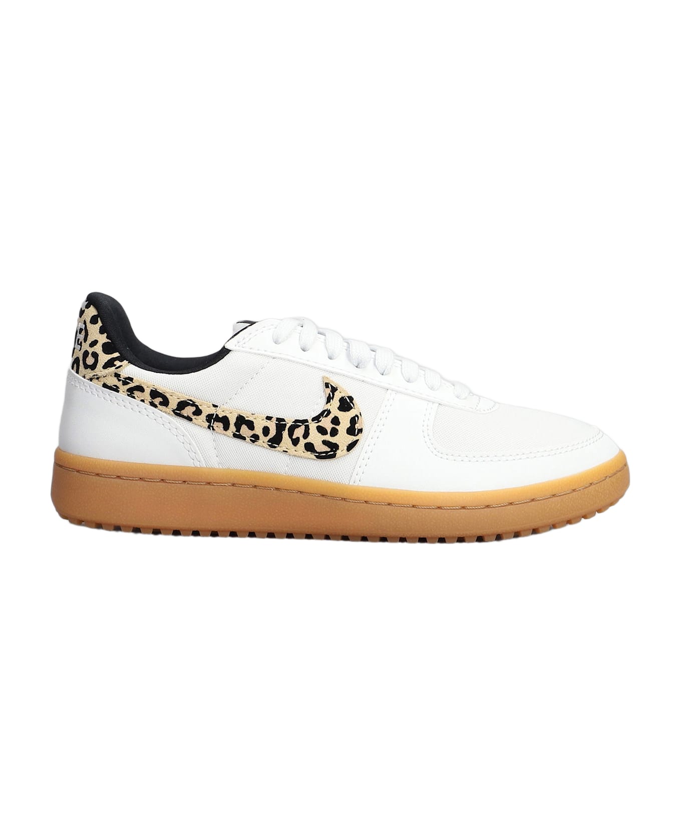 Nike Field General Se Sneakers In White Leather And Fabric - white