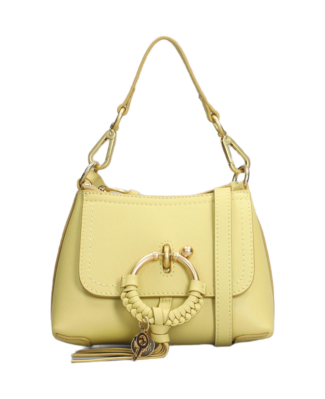 See by Chloé Joan Mini Shoulder Bag In Yellow Leather - yellow