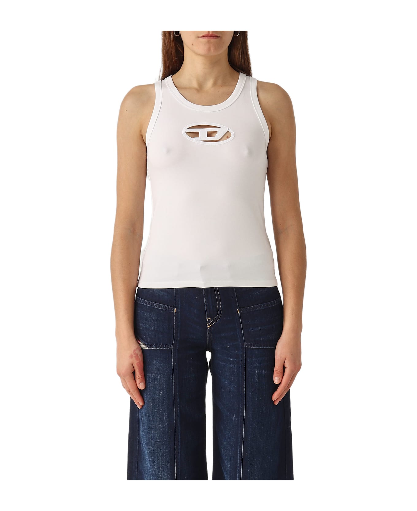 Diesel T-lynys Tank Top - BIANCO