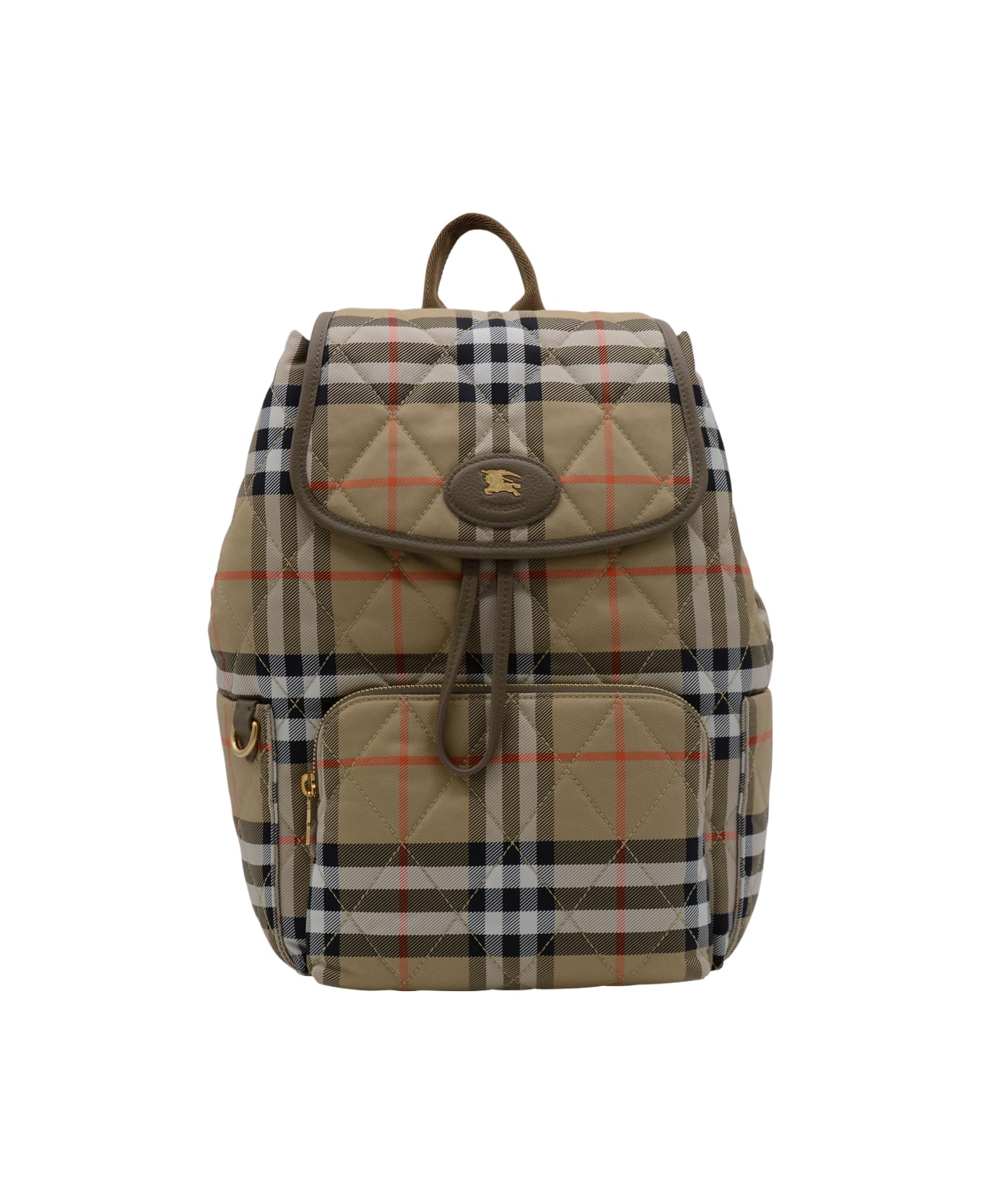 Burberry Beige Horseshoe Backpack - SAND バックパック