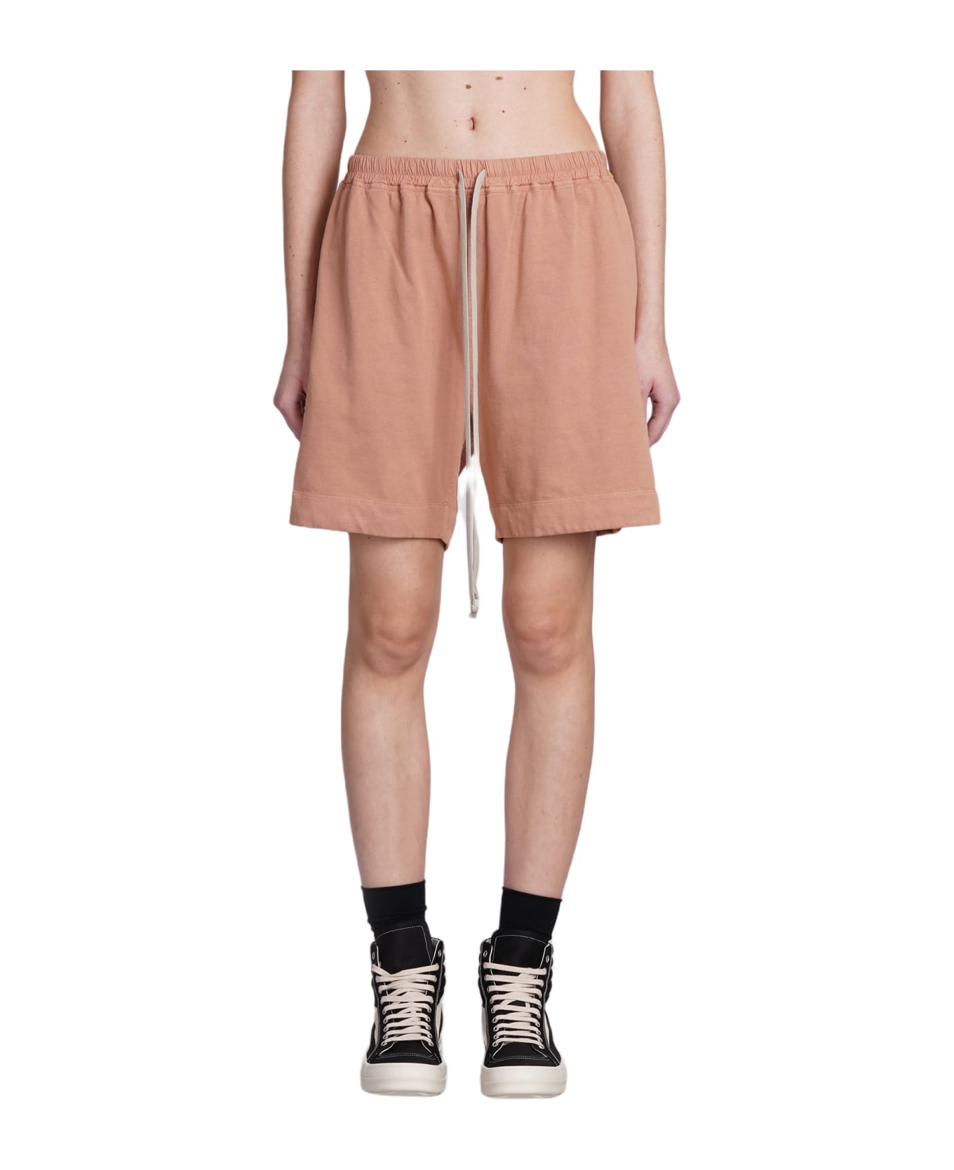DRKSHDW Boxers Shorts In Rose-pink Cotton - rose-pink