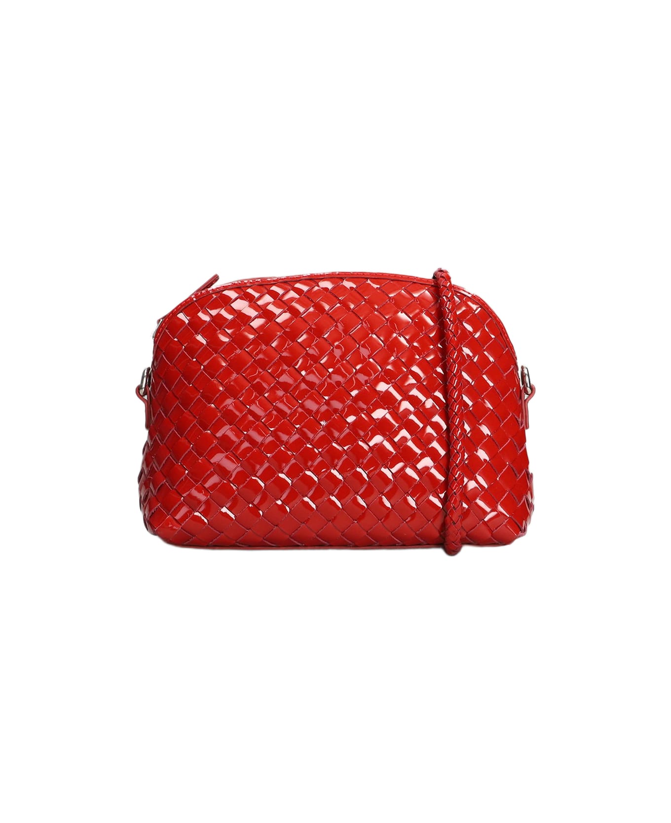 Dragon Diffusion Chunky Fellini Shoulder Bag In Red Leather - red