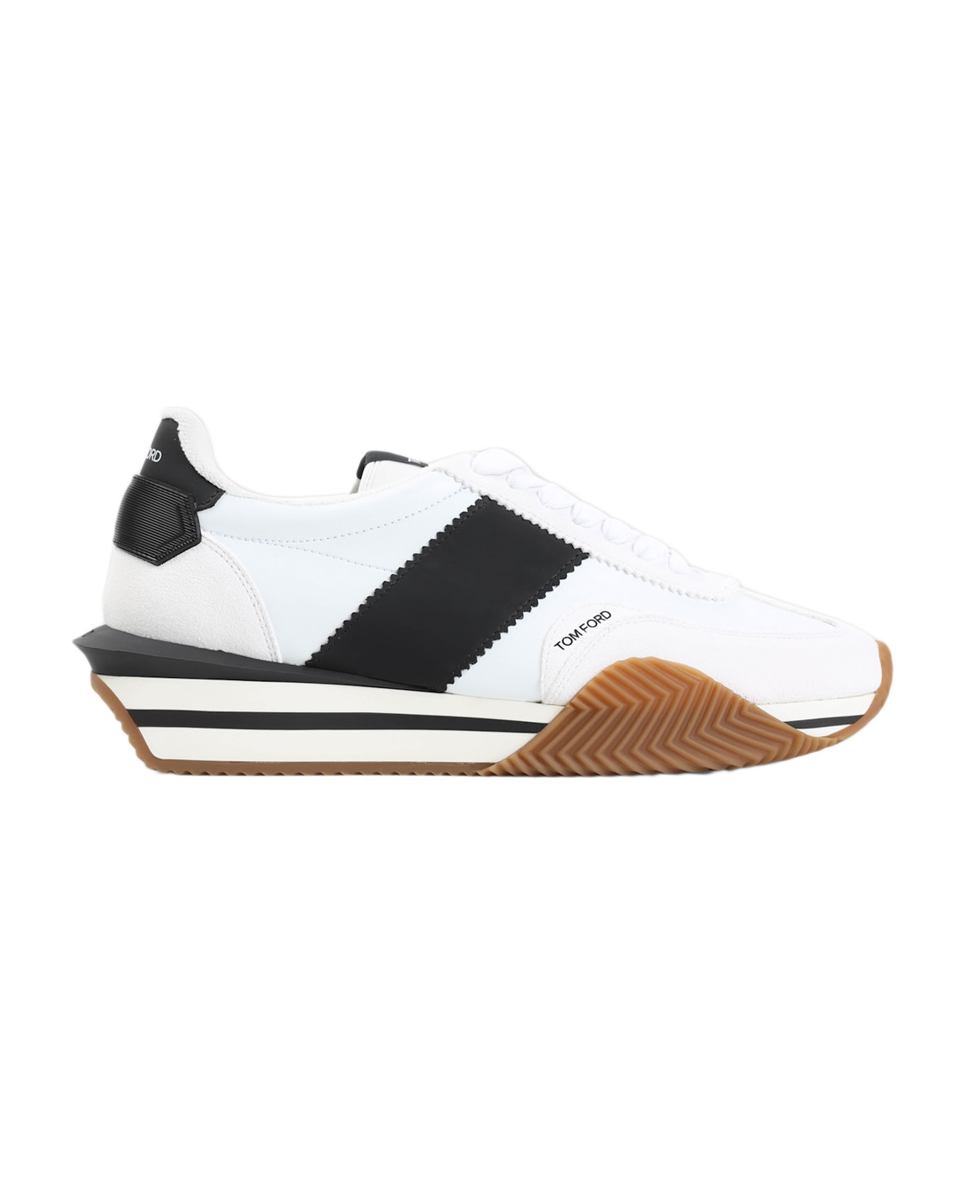 Tom Ford James Leather Low-top Sneakers - White