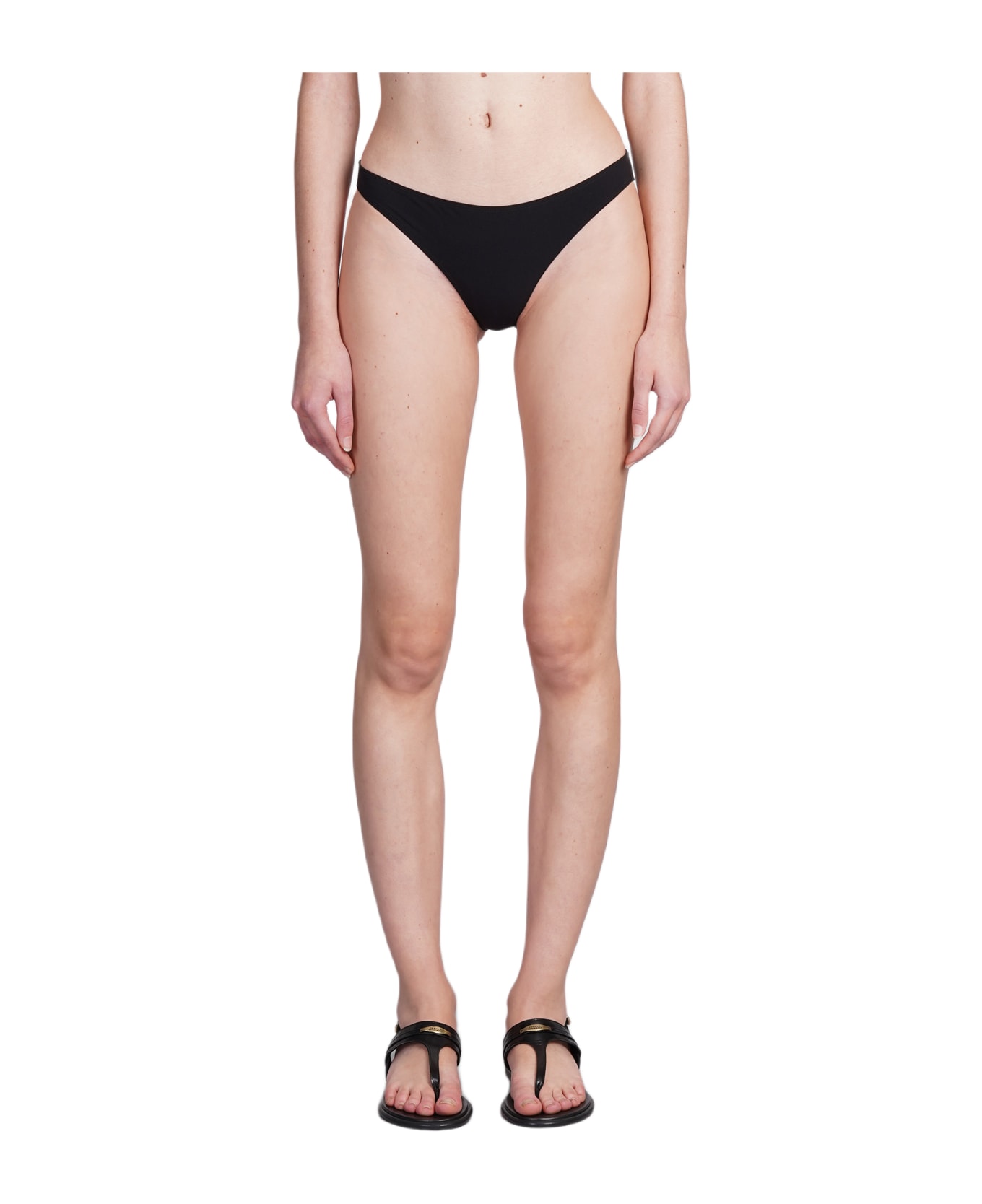 Isabel Marant Saly Beachwear In Black Polyamide - black カバーアップ