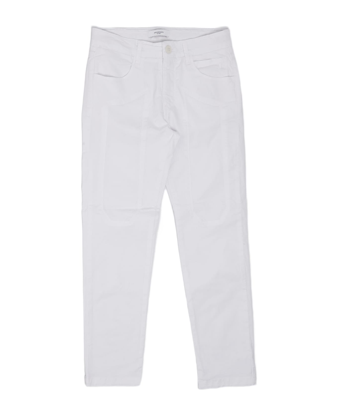Jeckerson Trousers Trousers - BIANCO ボトムス