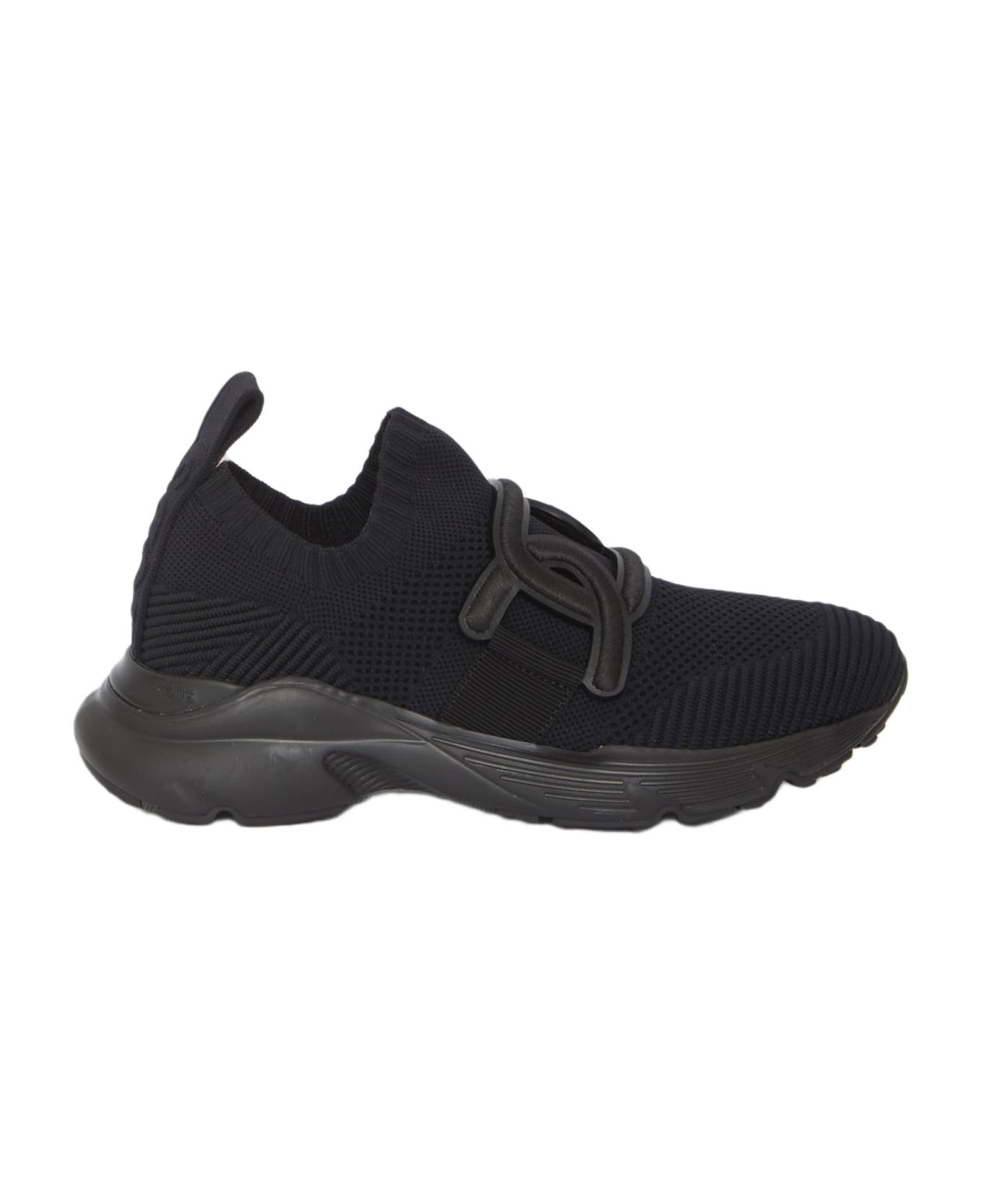 Tod's Kate Slip-on Sneakers In Fabric - Black