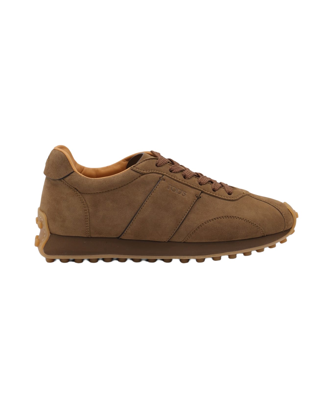 Tod
s Brown Leather Sneakers - Brown