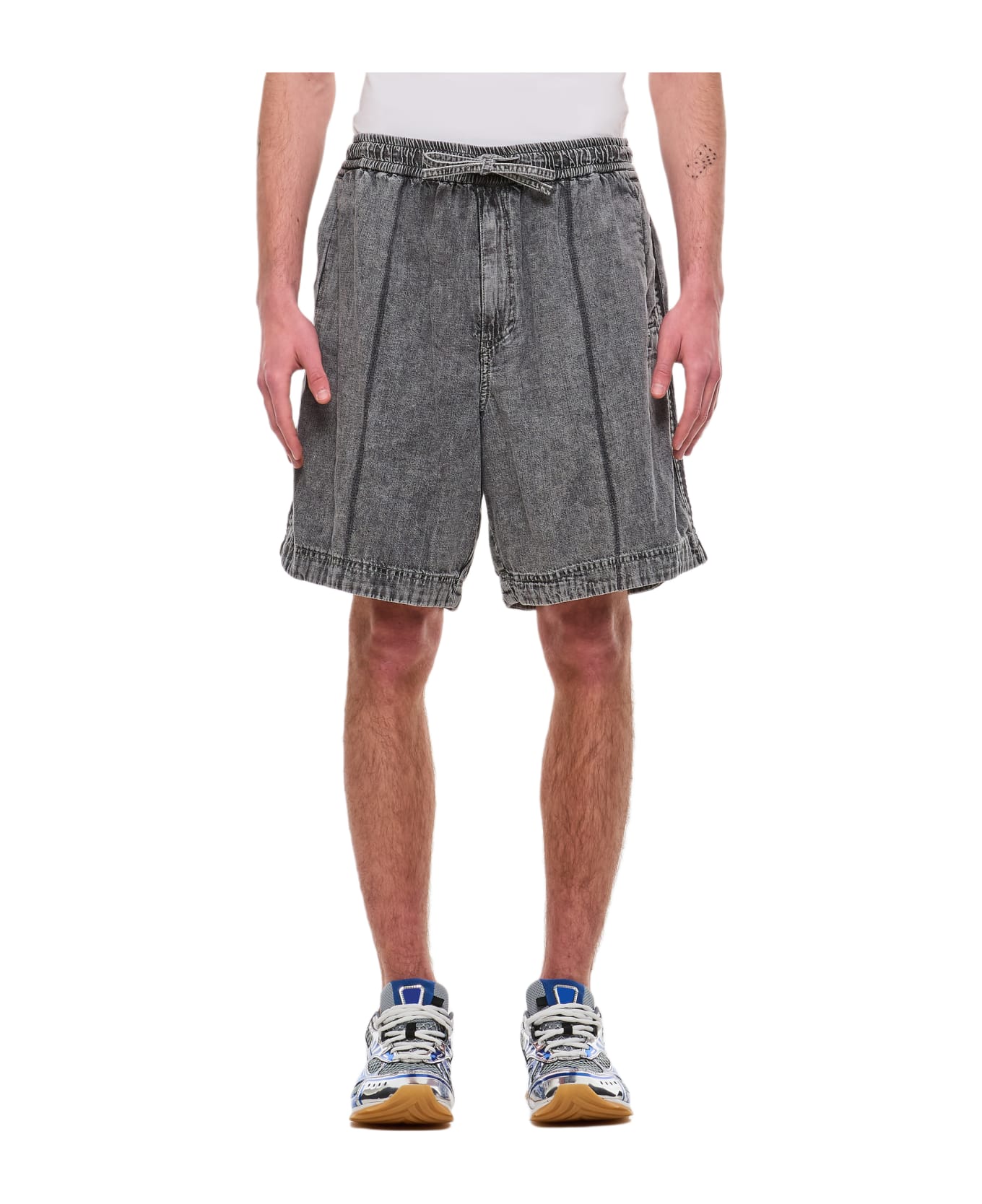 WOOYOUNGMI Cotton Shorts - Grey