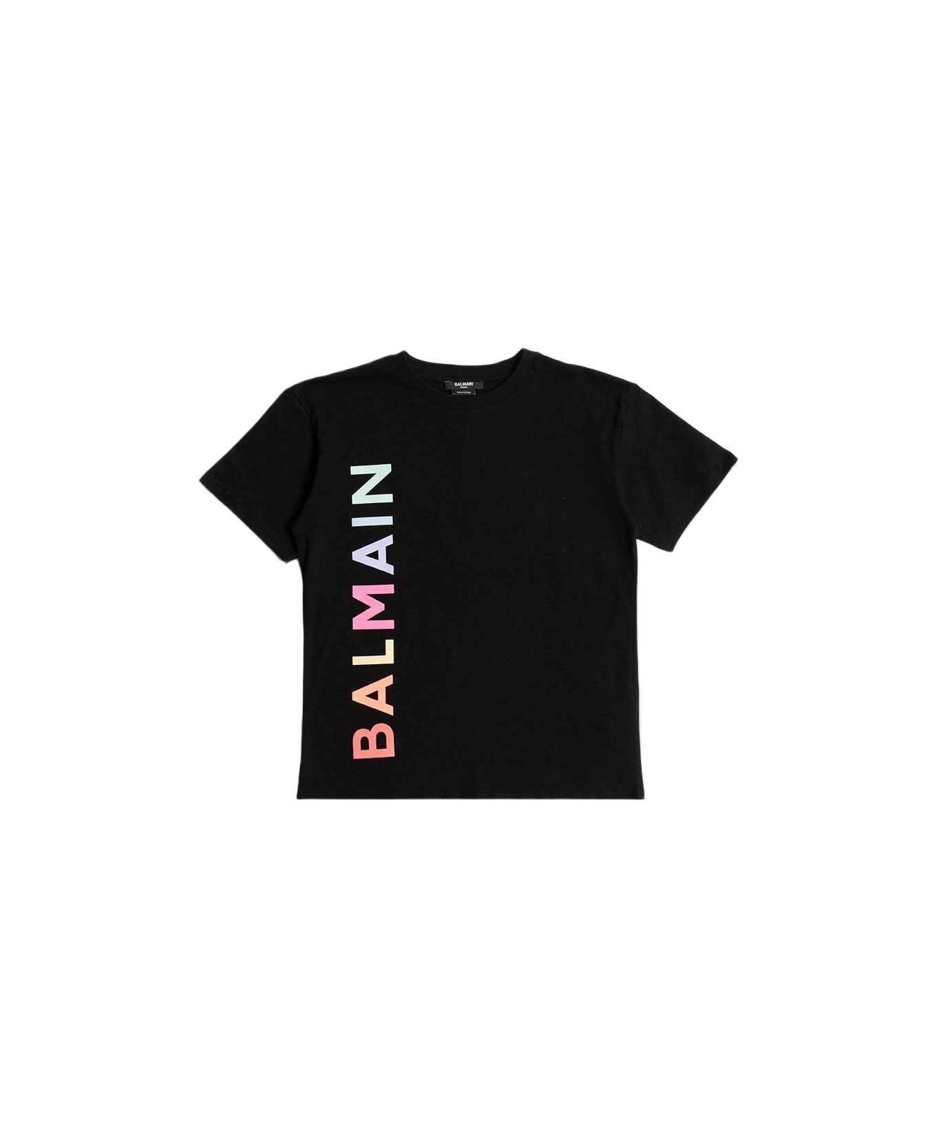 Balmain T-shirt With Logo - C Tシャツ＆ポロシャツ