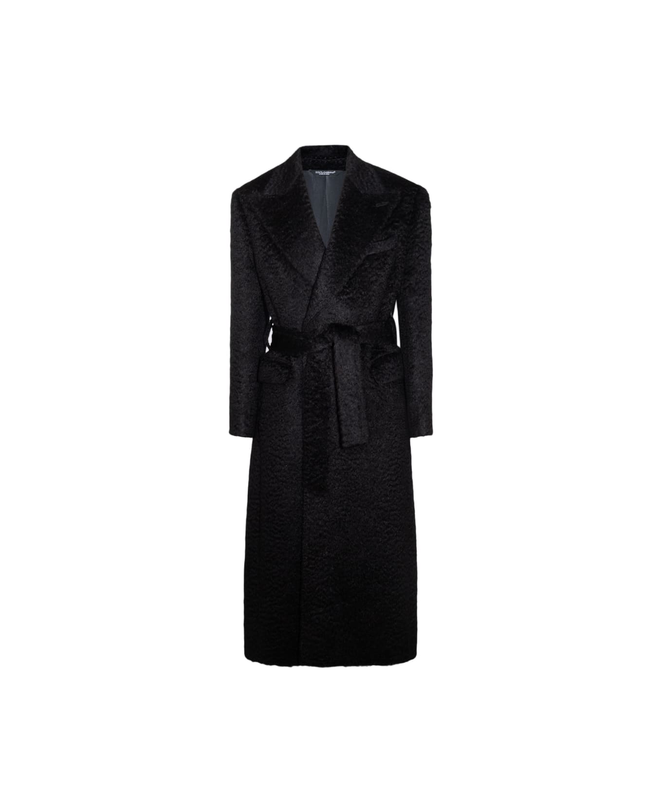 Dolce & Gabbana Black Coat - BLACK コート